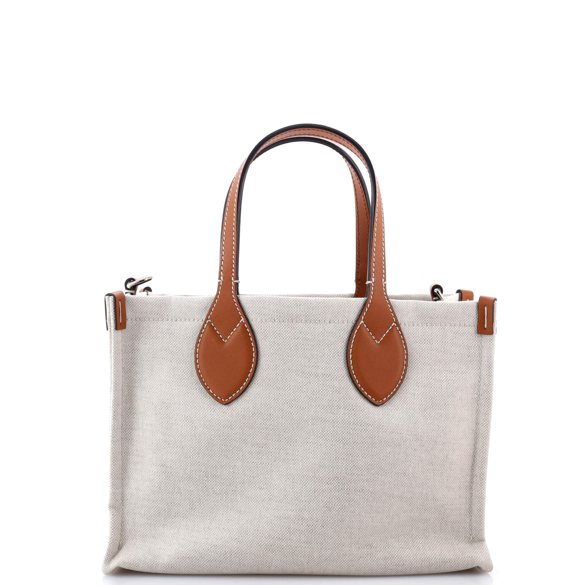 Logo Shopper Tote Printed Canvas Small