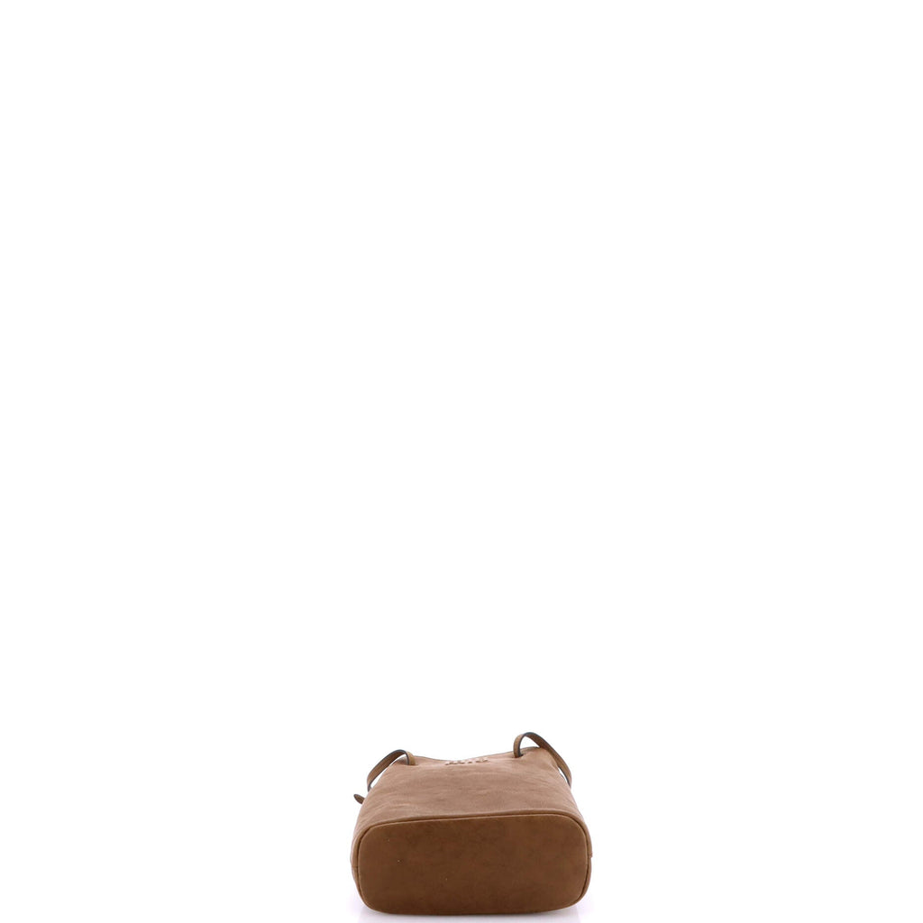 Aviator Bucket Bag Leather Mini