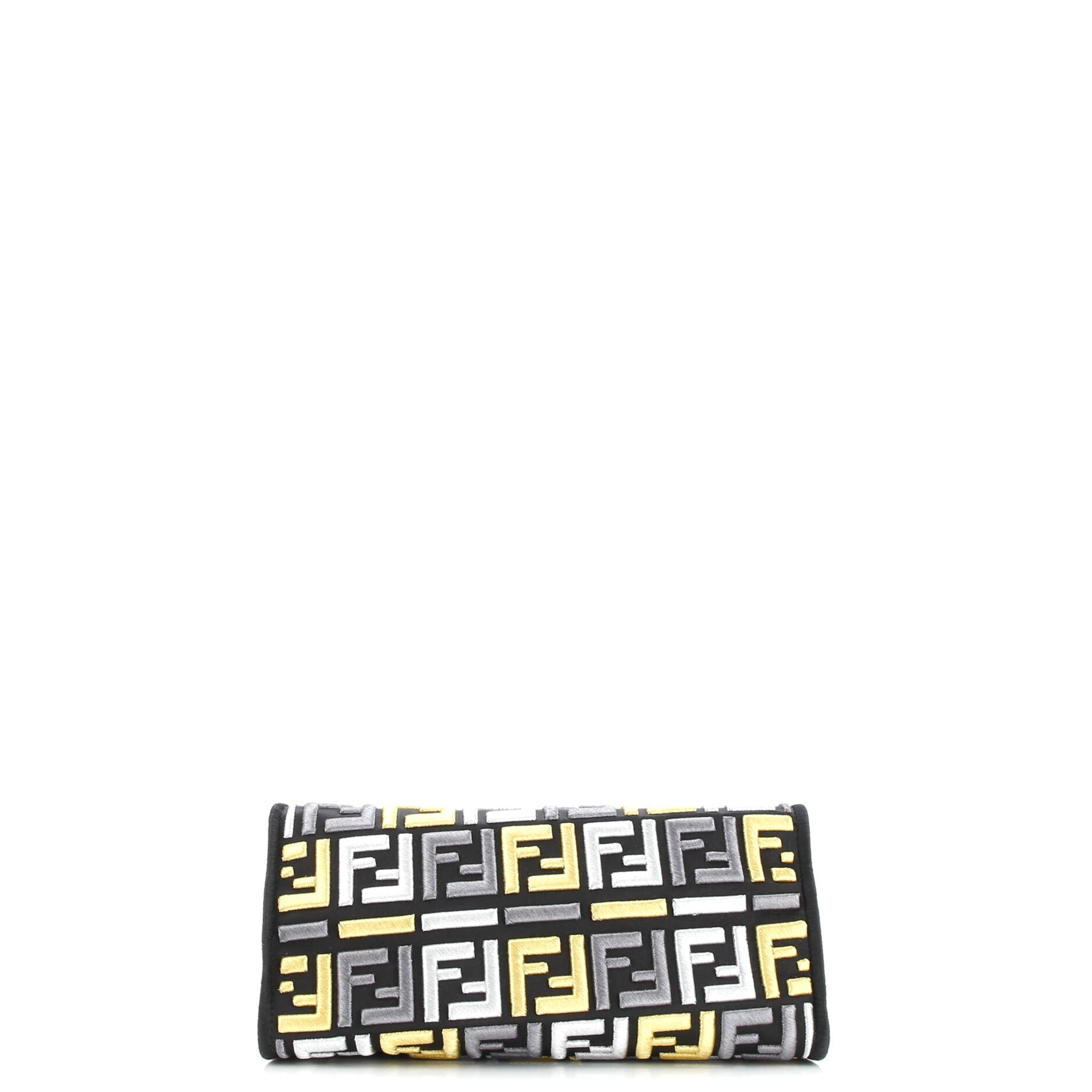 Peekaboo Defender Zucca Embroidered Satin Mini