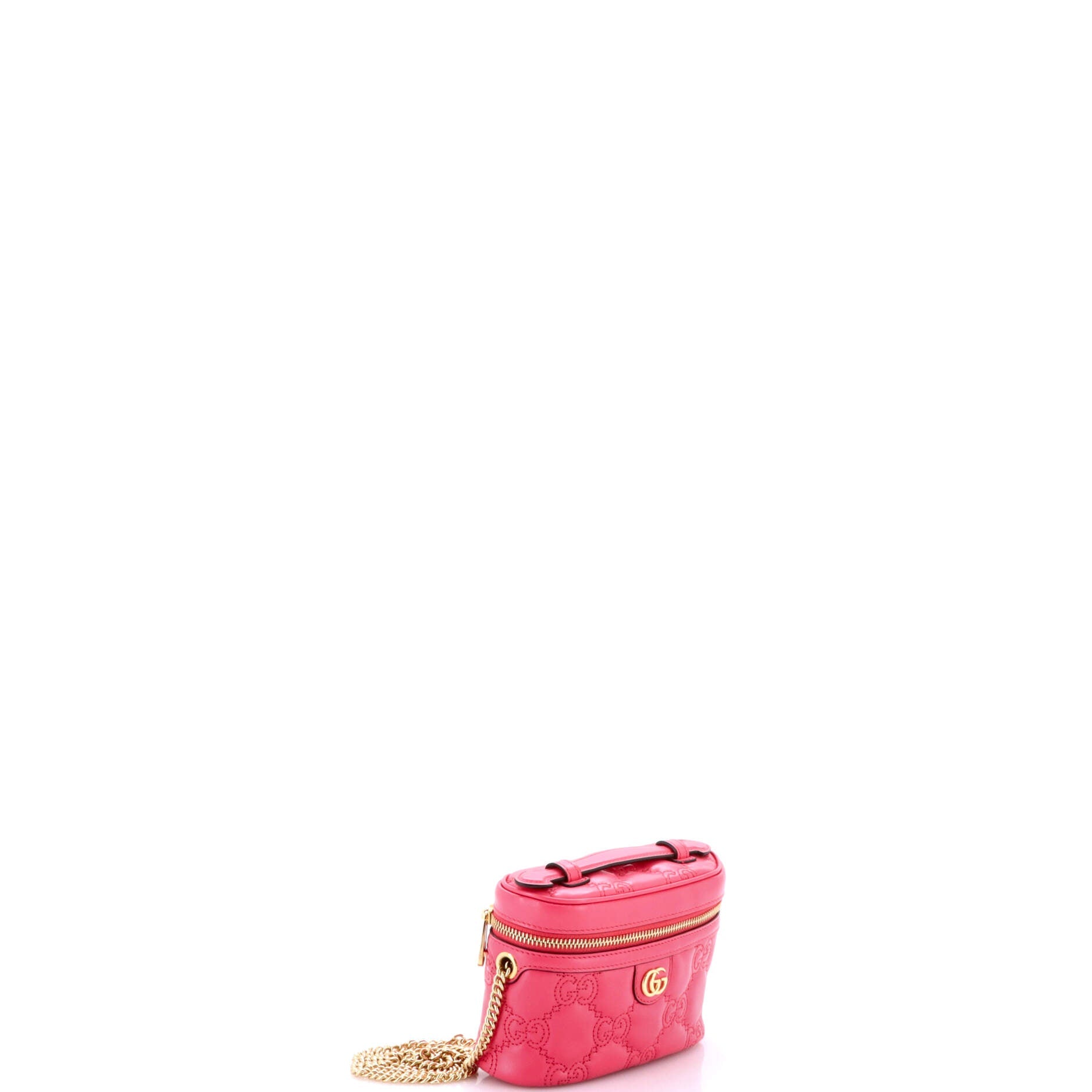 Top Handle Vanity Chain Bag GG Matelasse Leather Mini