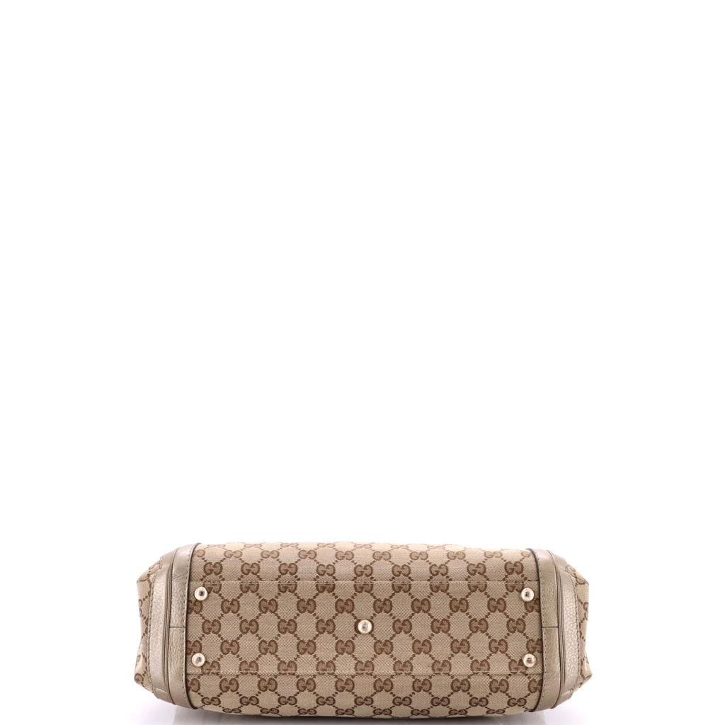 Bella Convertible Top Handle Bag GG Canvas Small
