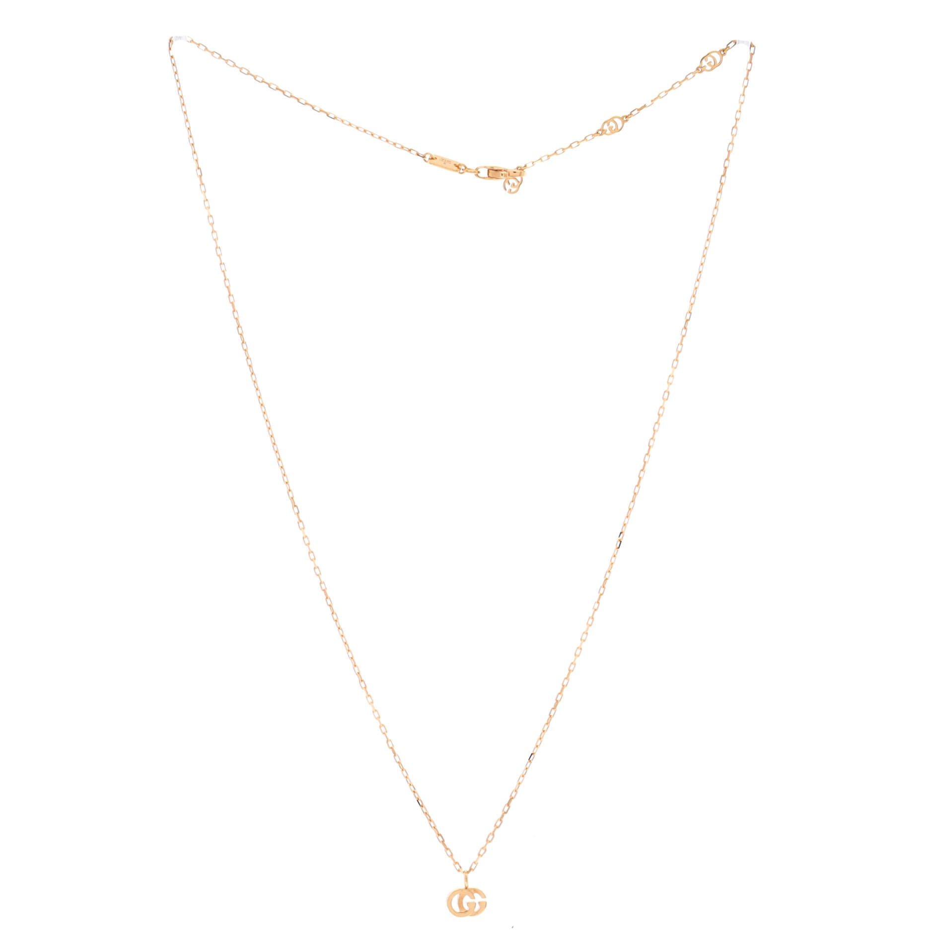GG Running Necklace 18K Rose Gold