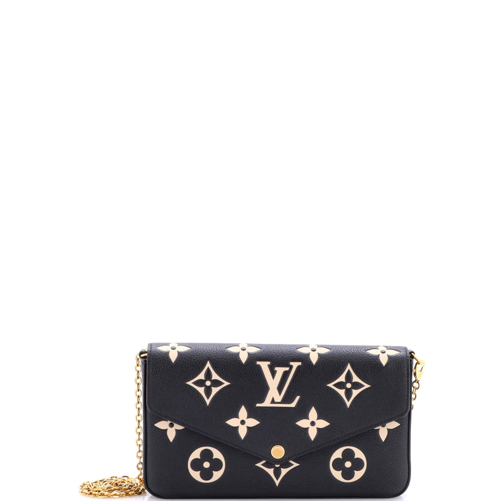 Felicie Pochette Bicolor Monogram Empreinte Giant