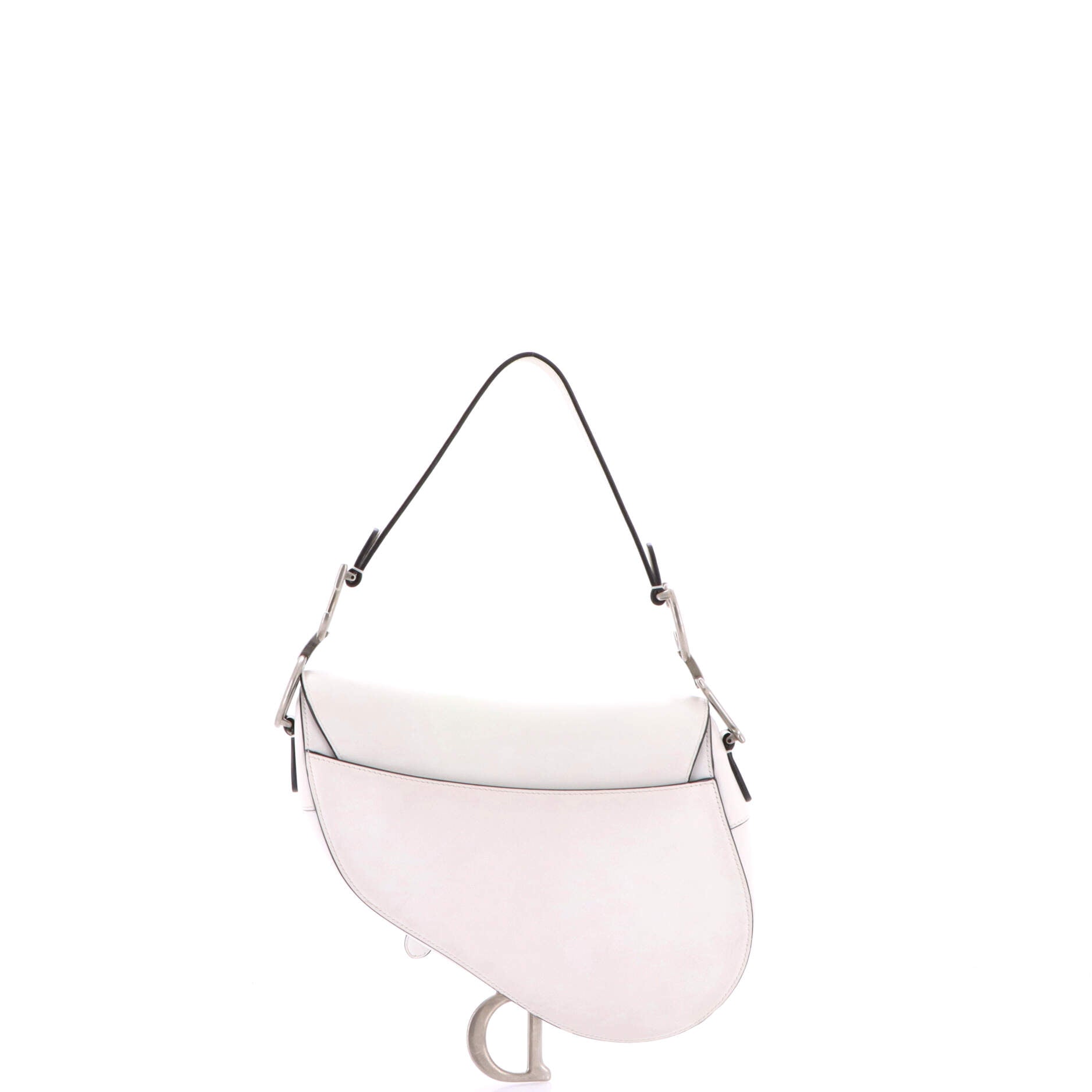 Saddle Handbag Leather Medium