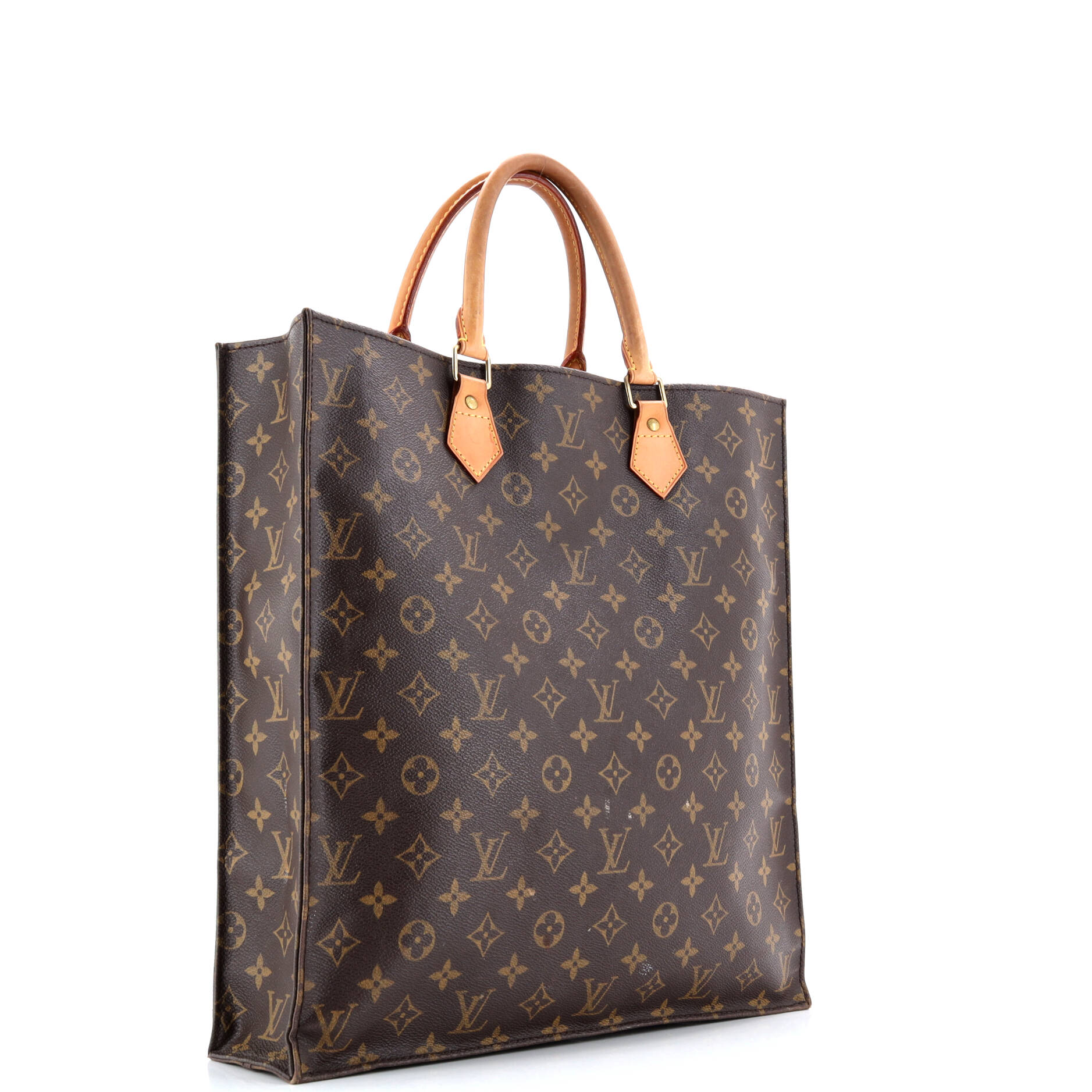 Vintage Sac Plat Bag Monogram Canvas