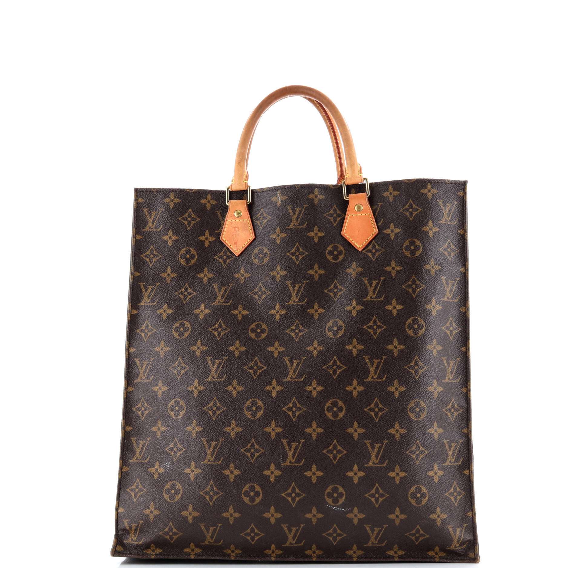 Vintage Sac Plat Bag Monogram Canvas