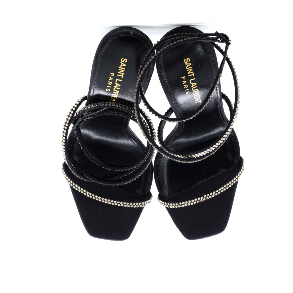 Women's Opyum Heels Crystal Embellished Satin 110