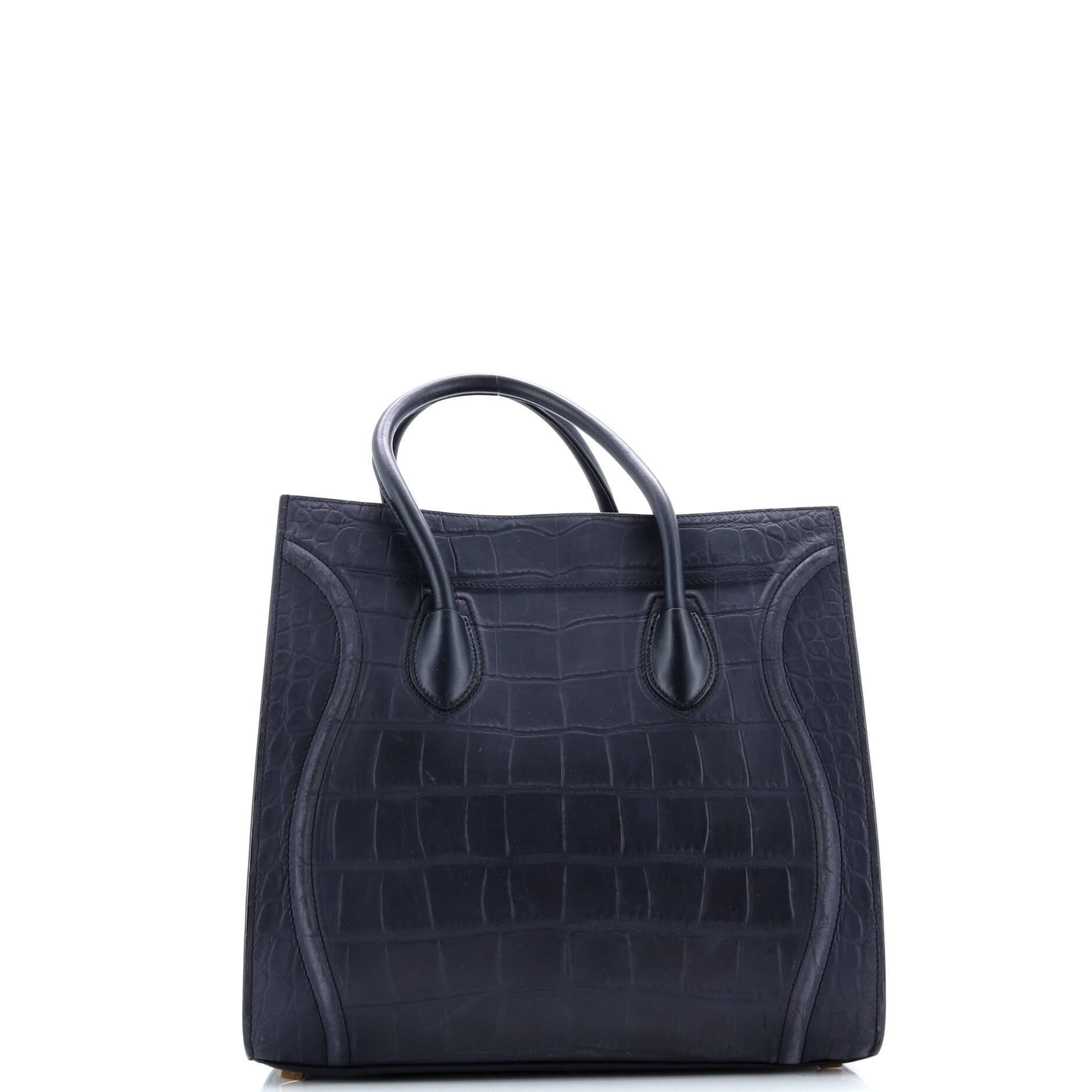Phantom Bag Crocodile Embossed Leather Medium