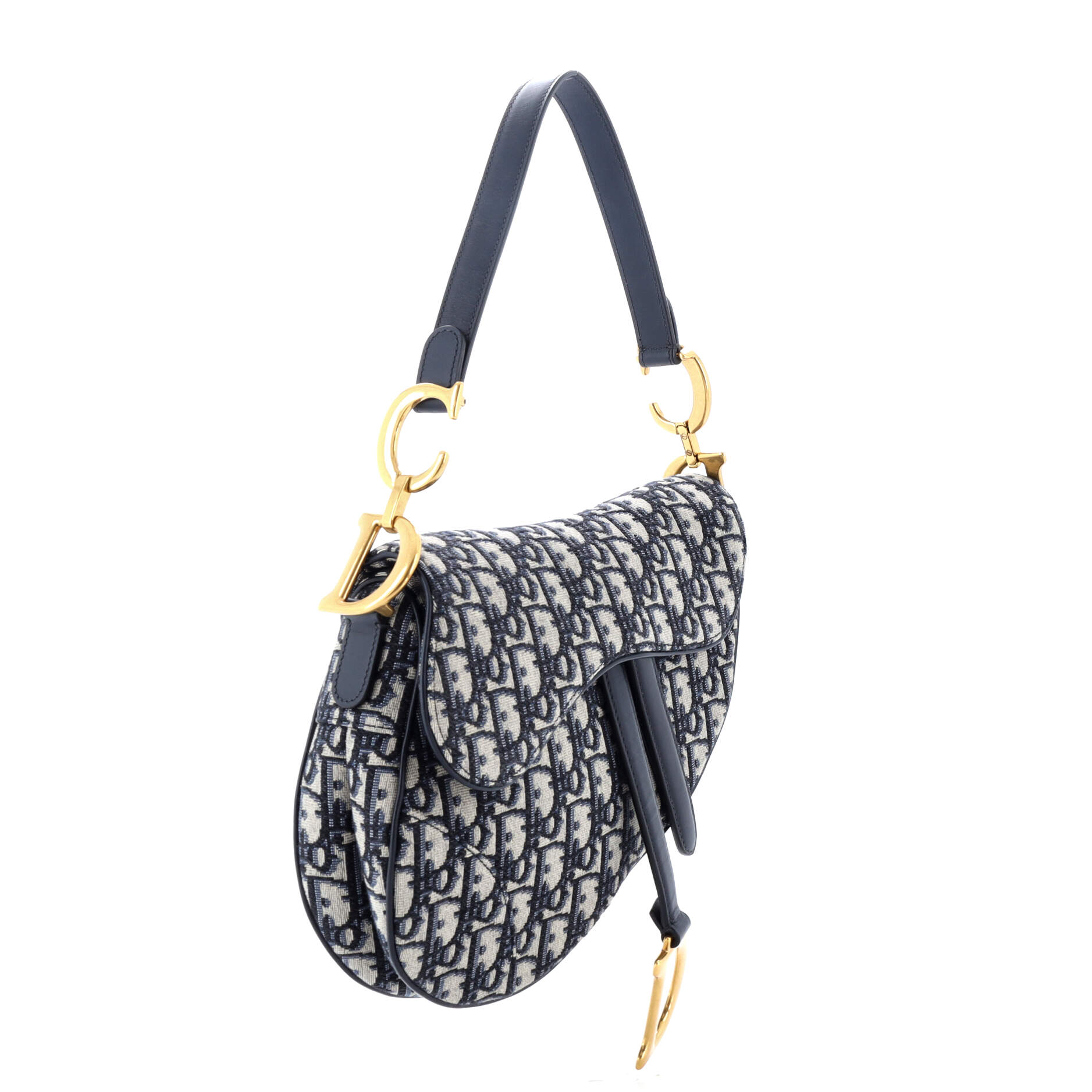 Saddle Handbag Oblique Canvas Medium