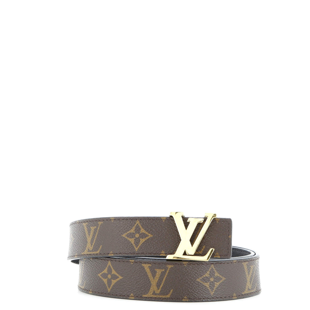 LV Initiales Reversible Belt Monogram Canvas and Leather Medium