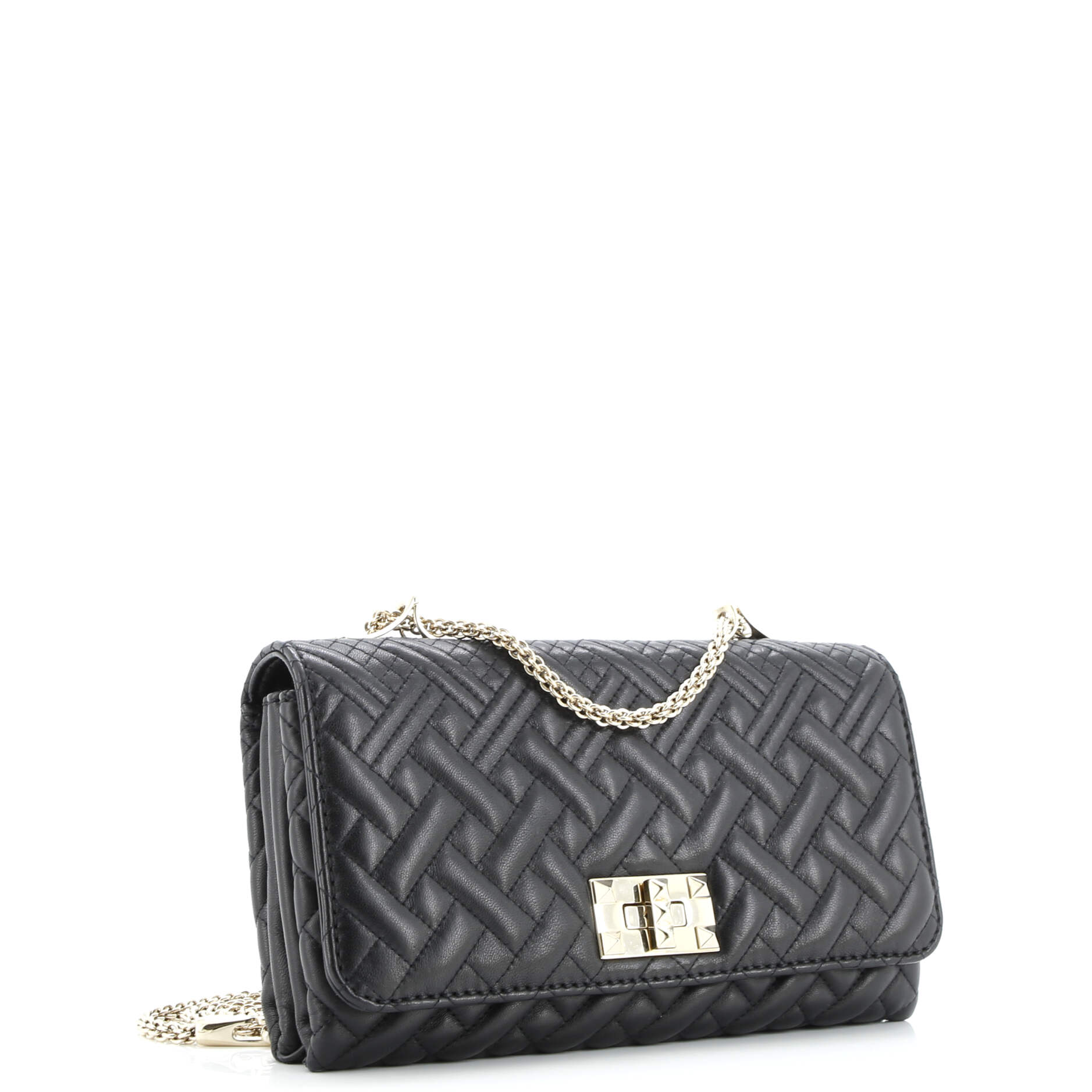Girello Shoulder Bag Quilted Leather Medium