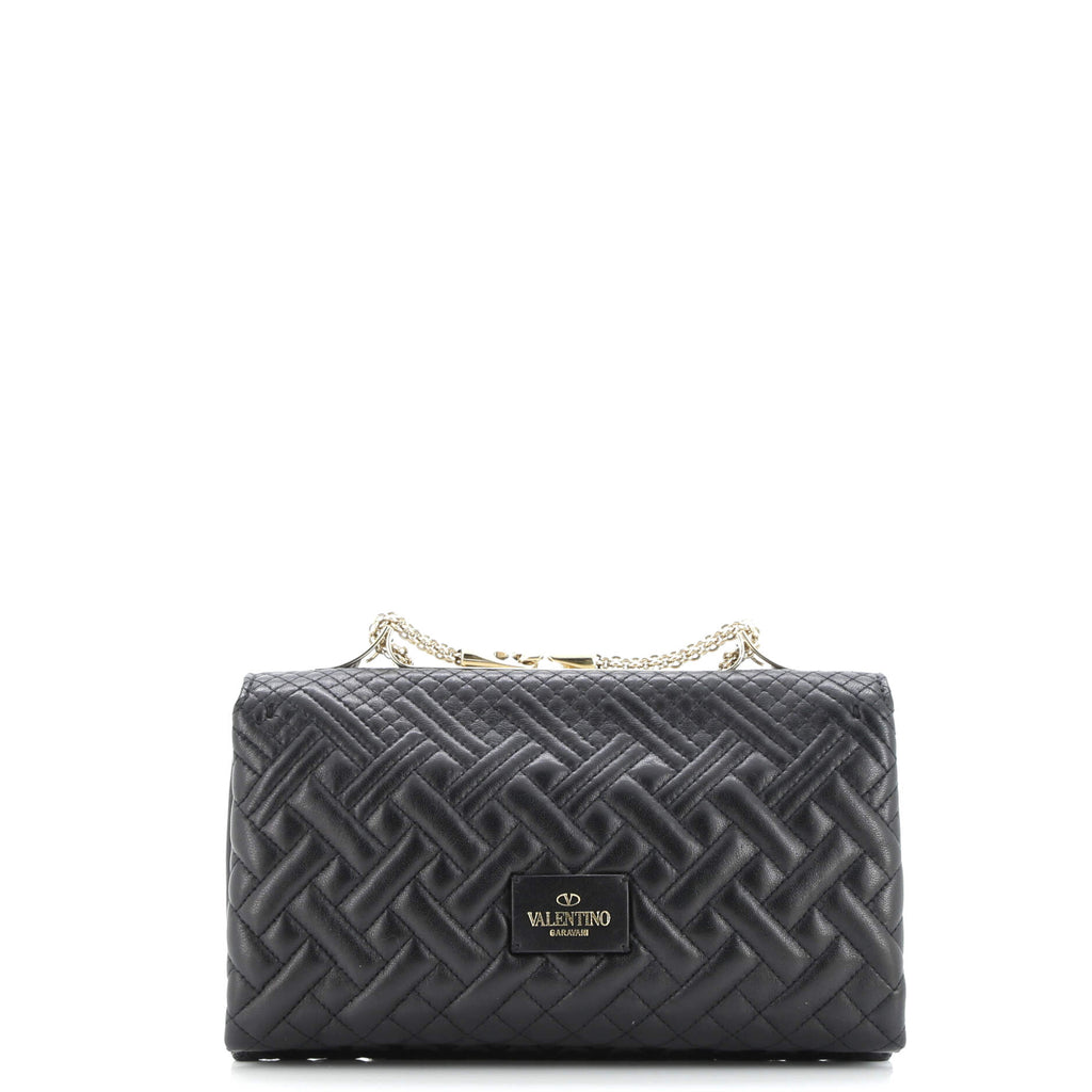 Girello Shoulder Bag Quilted Leather Medium