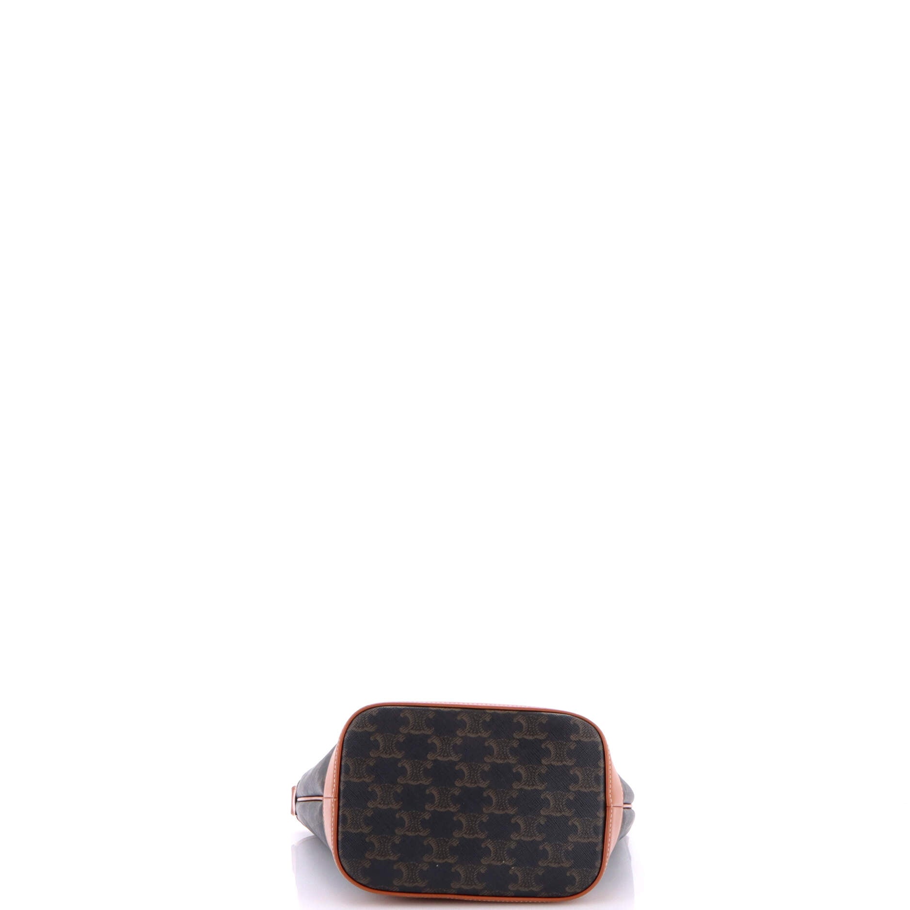 Bucket Bag Triomphe Coated Canvas Small