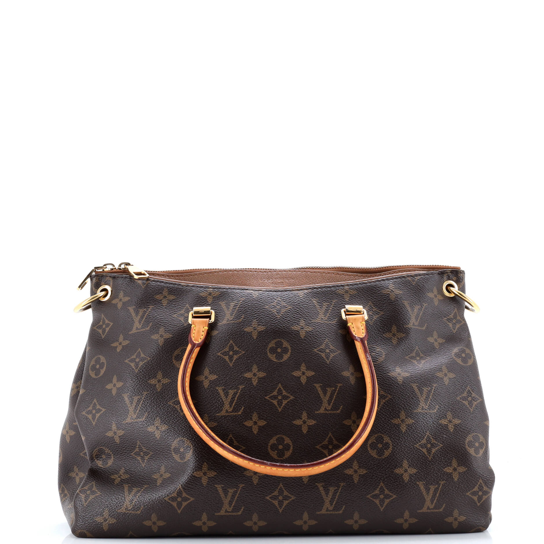 Pallas Tote Monogram Canvas with Leather