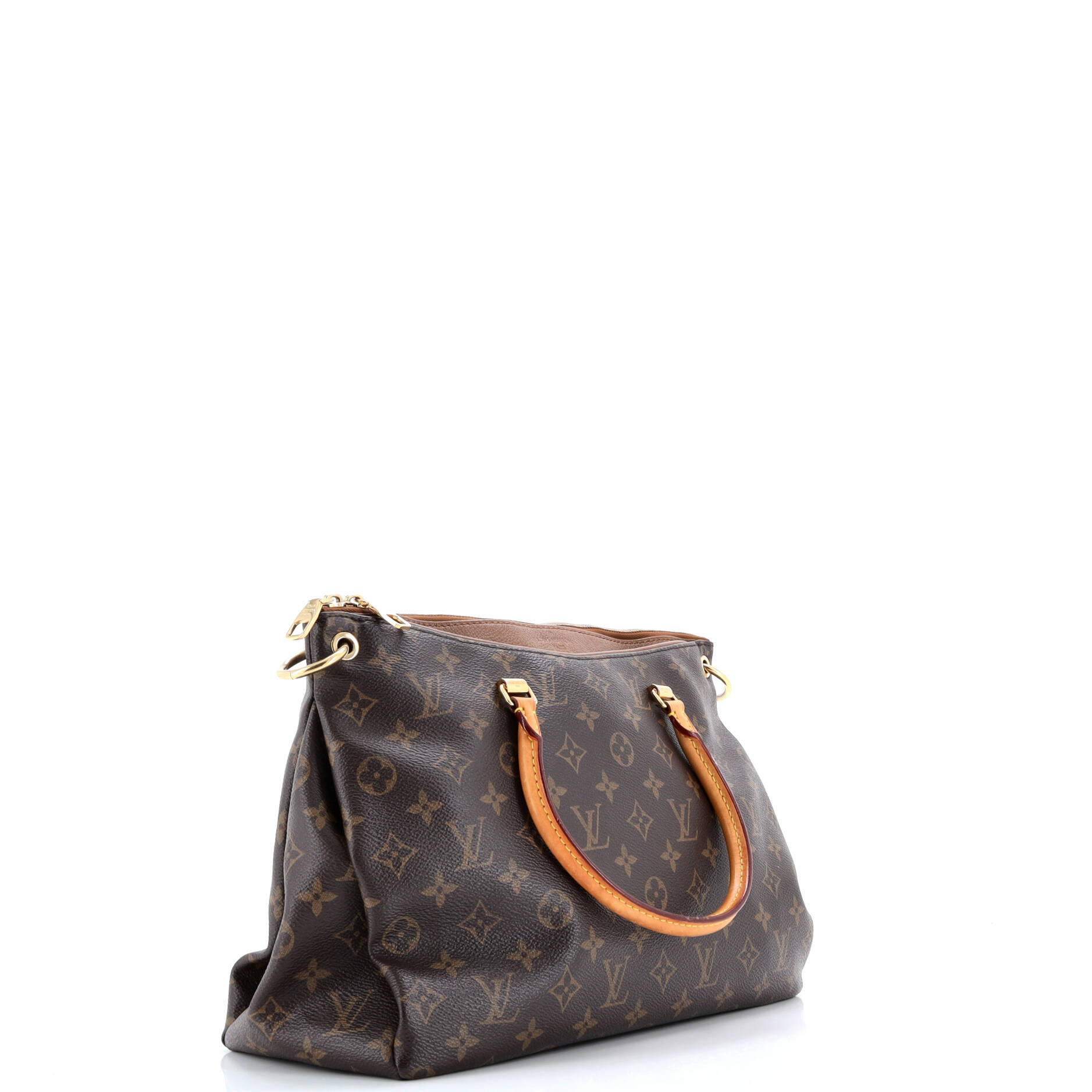 Pallas Tote Monogram Canvas with Leather