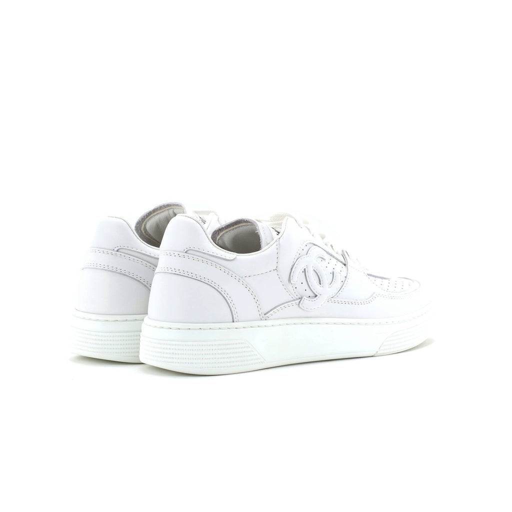 Women's CC Low-Top Sneakers Perforated Leather