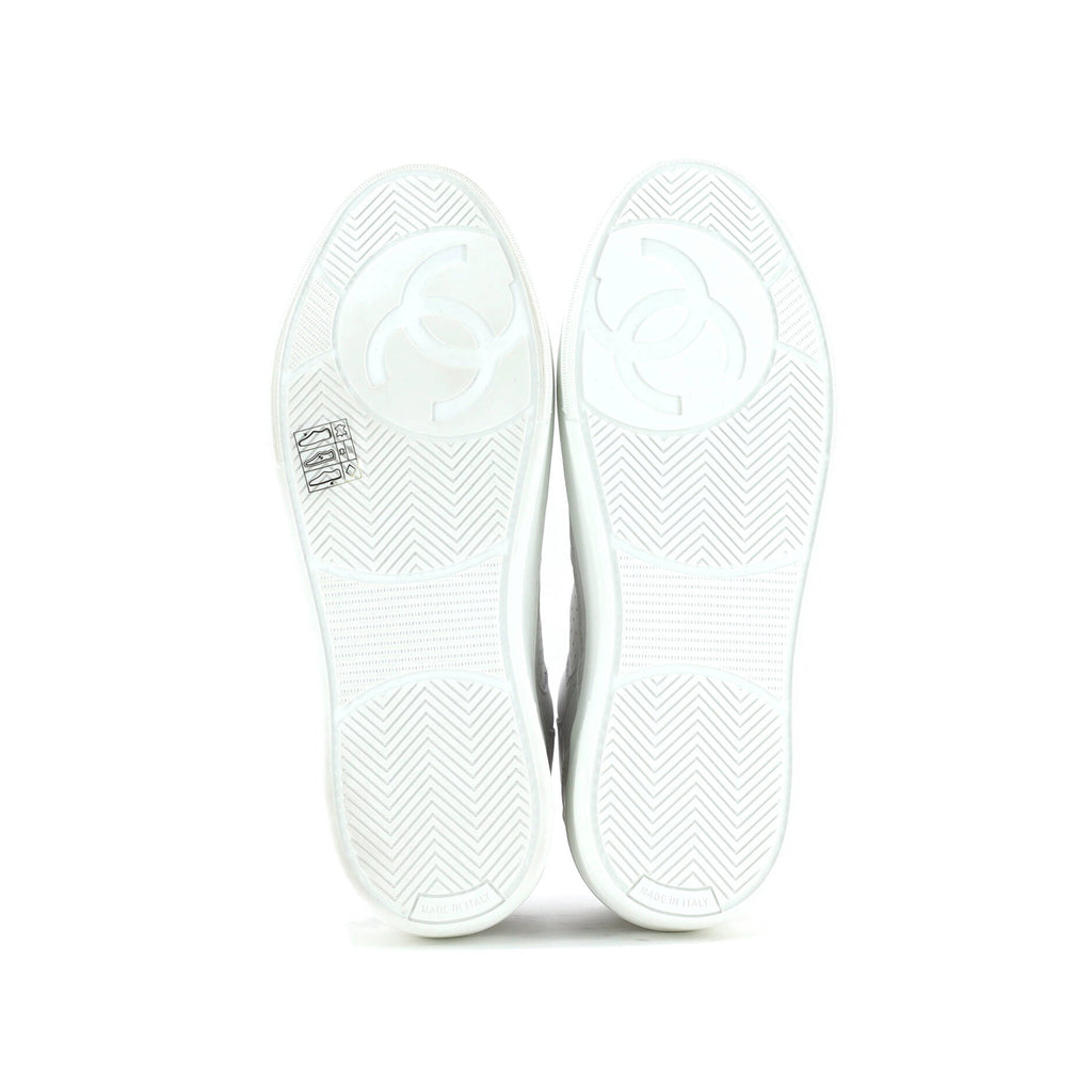 Women's CC Low-Top Sneakers Perforated Leather