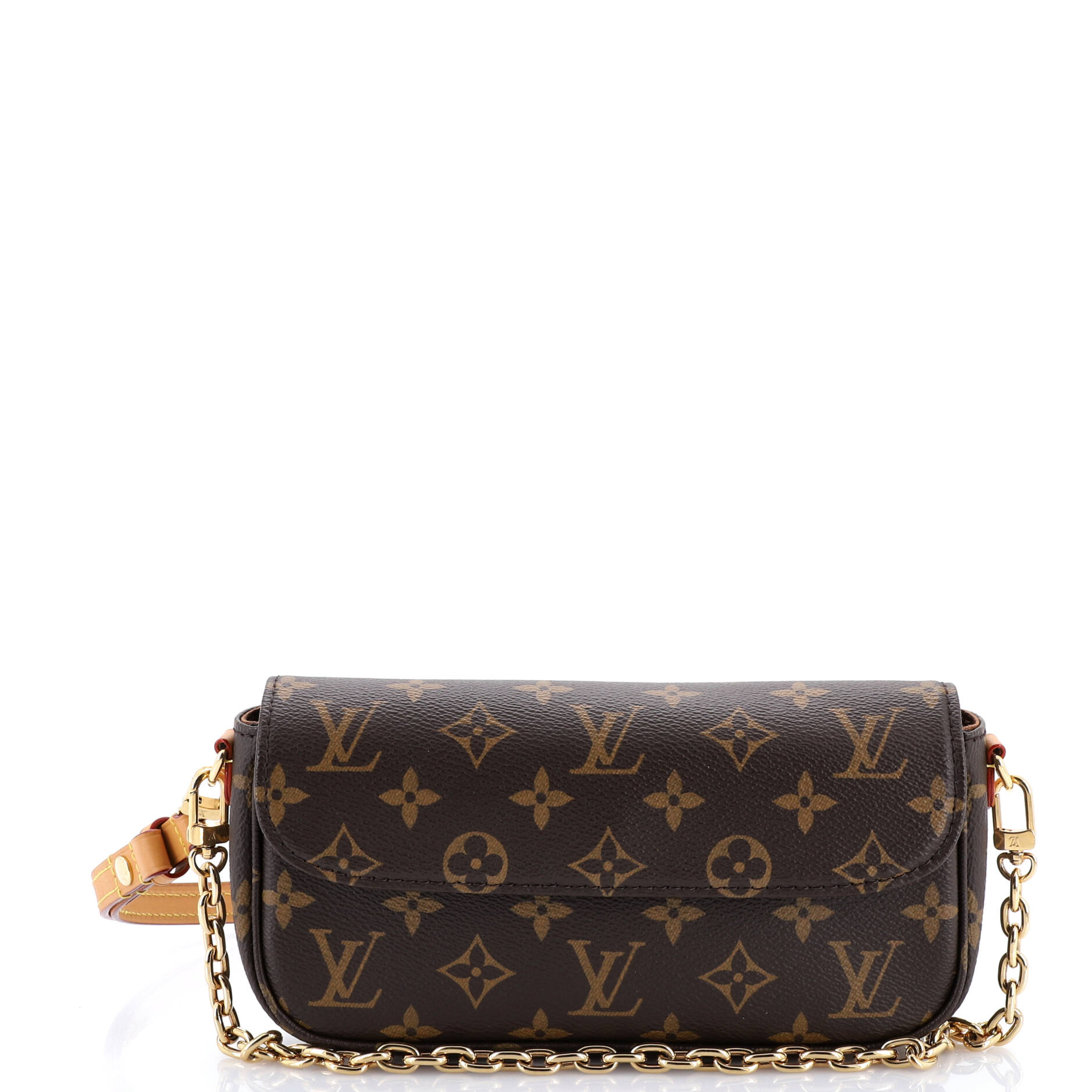 Ivy Wallet on Chain Monogram Canvas