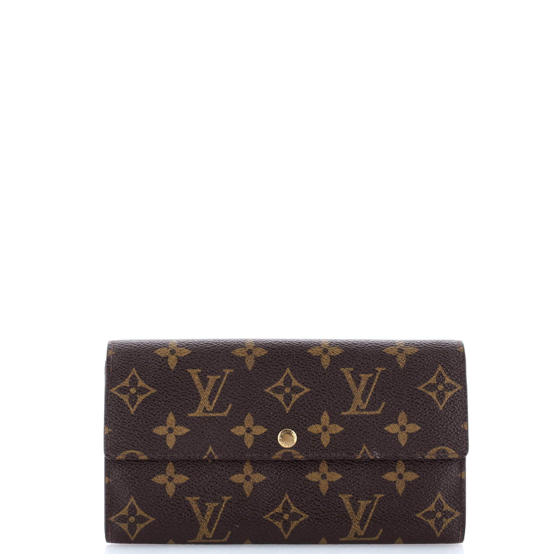 Sarah Wallet Monogram Canvas