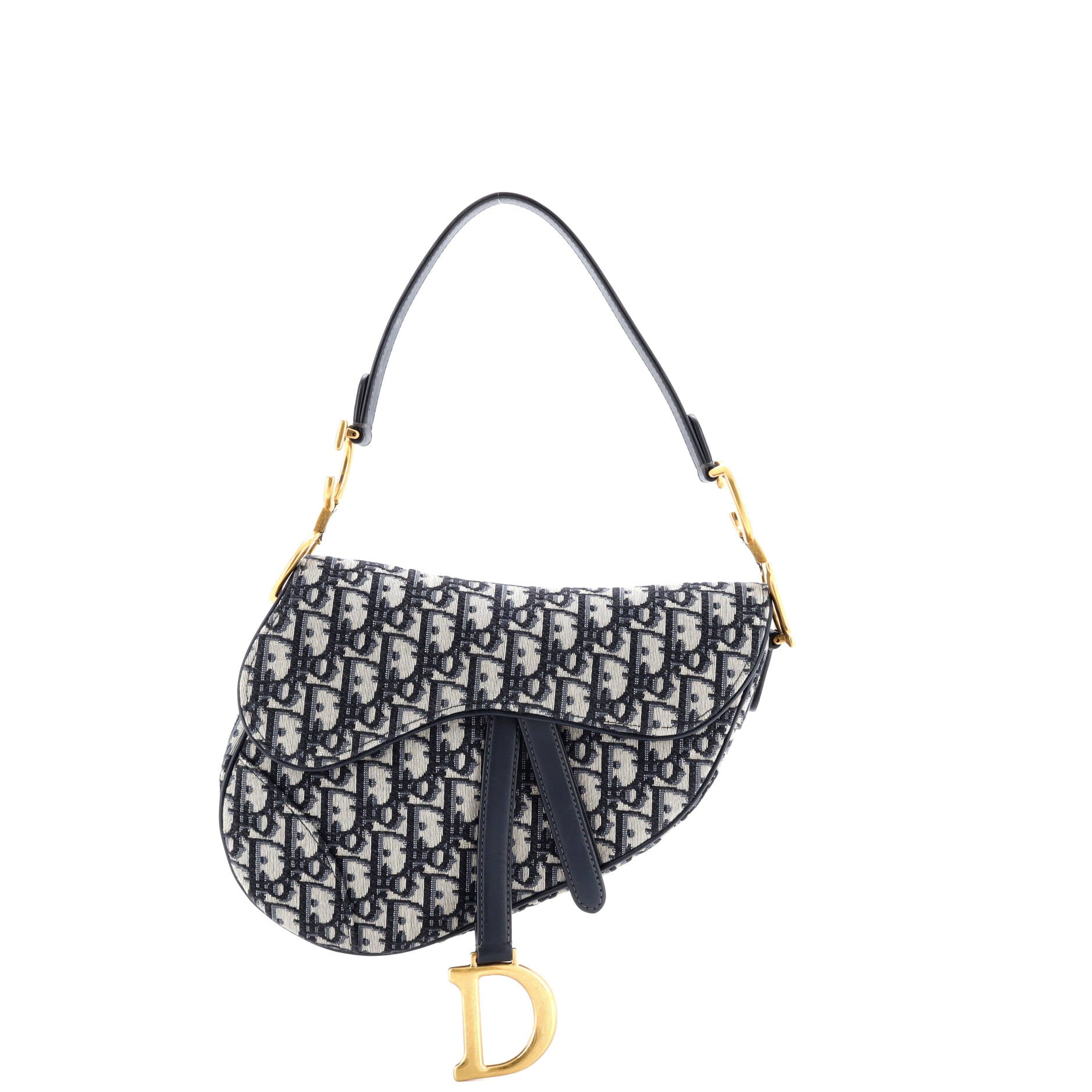 Saddle Handbag Oblique Canvas Medium