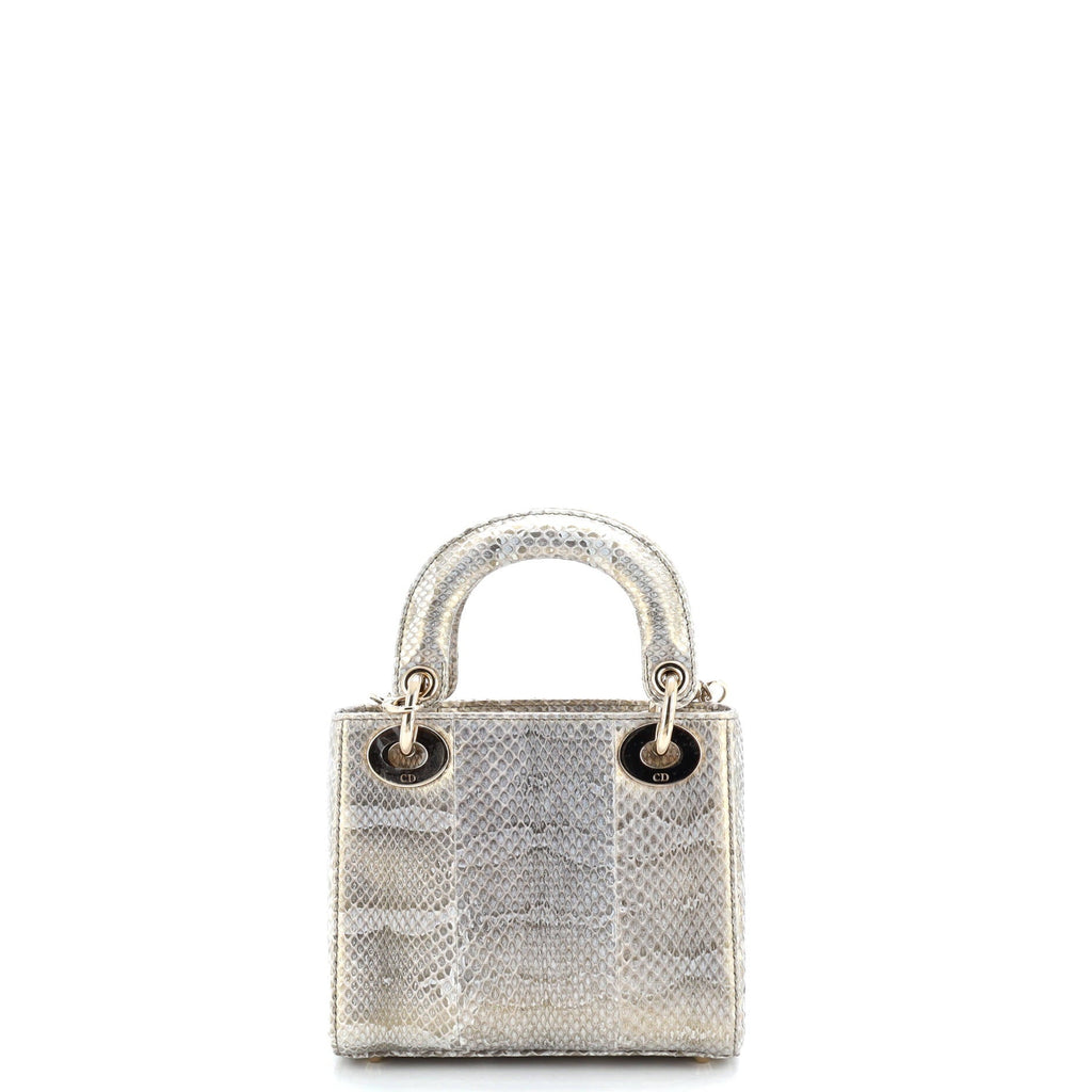 Lady Dior Chain Bag Python Mini