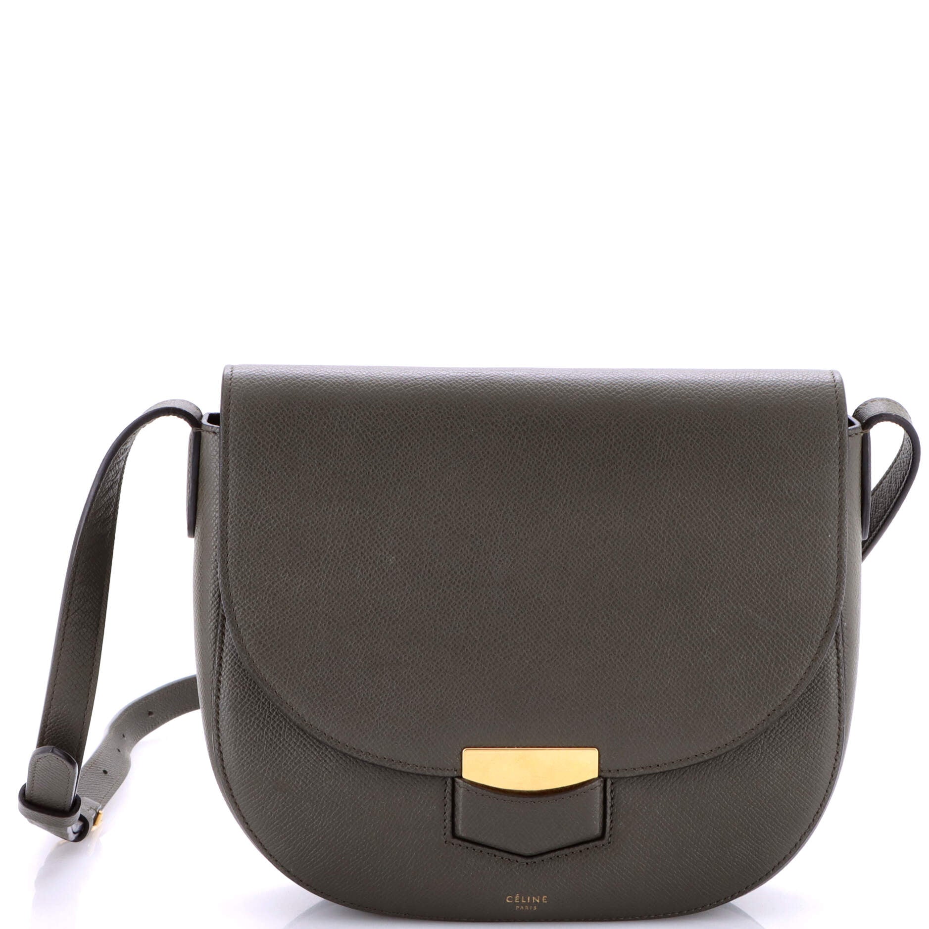 Trotteur Crossbody Bag Grainy Leather Medium