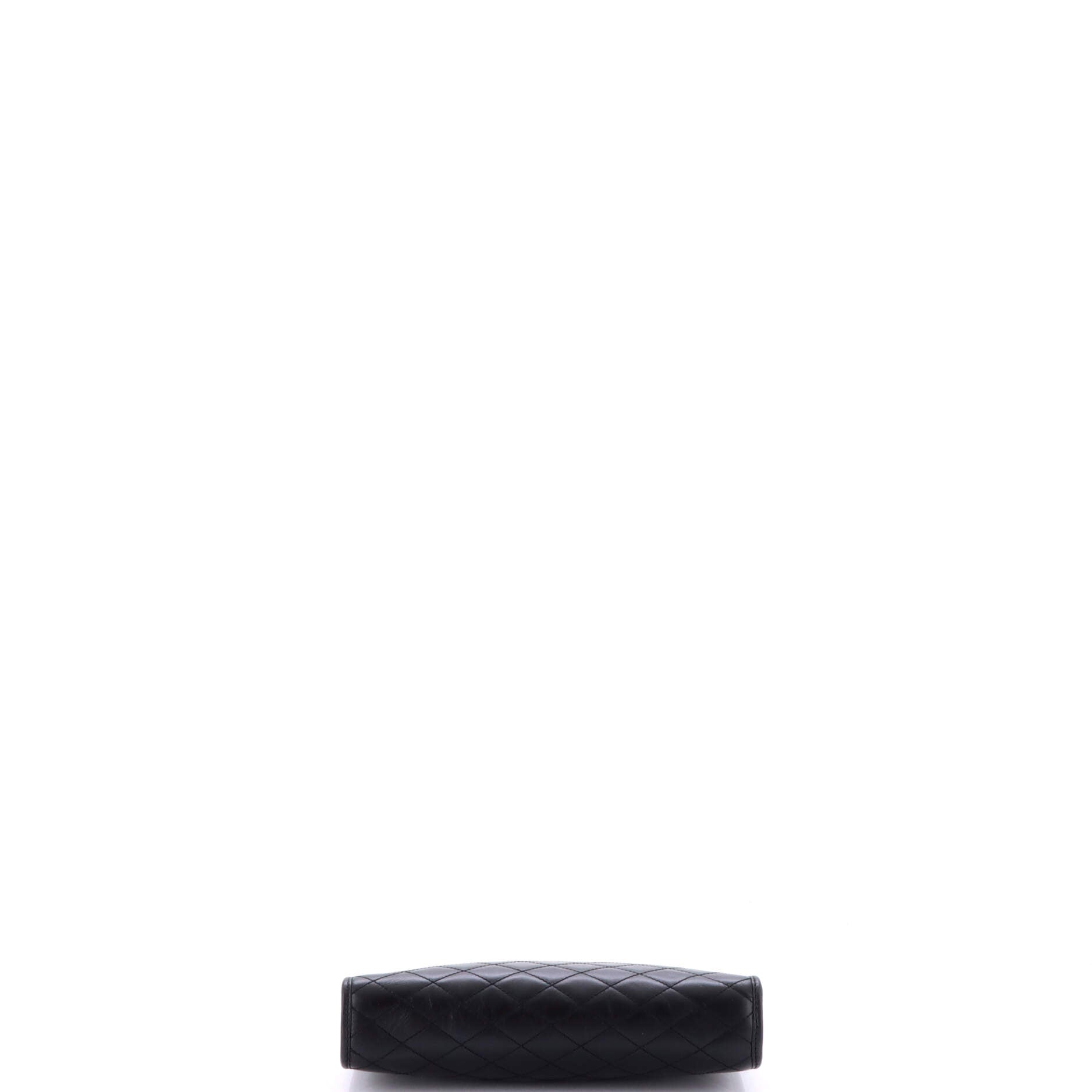 Victoire Chain Clutch Quilted Leather