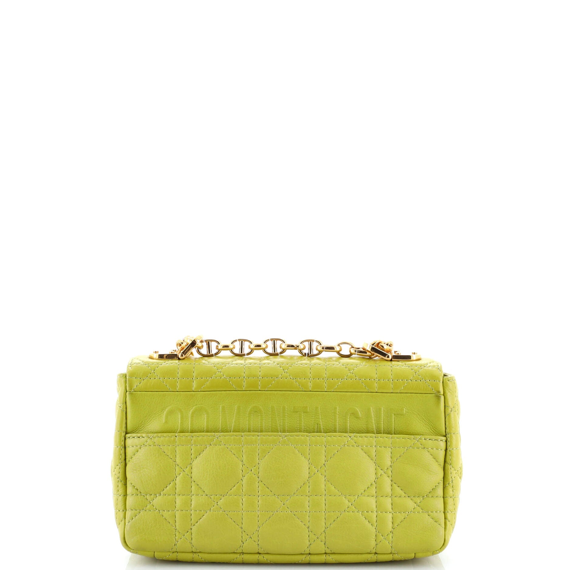 Caro Bag Cannage Quilt Calfskin Small