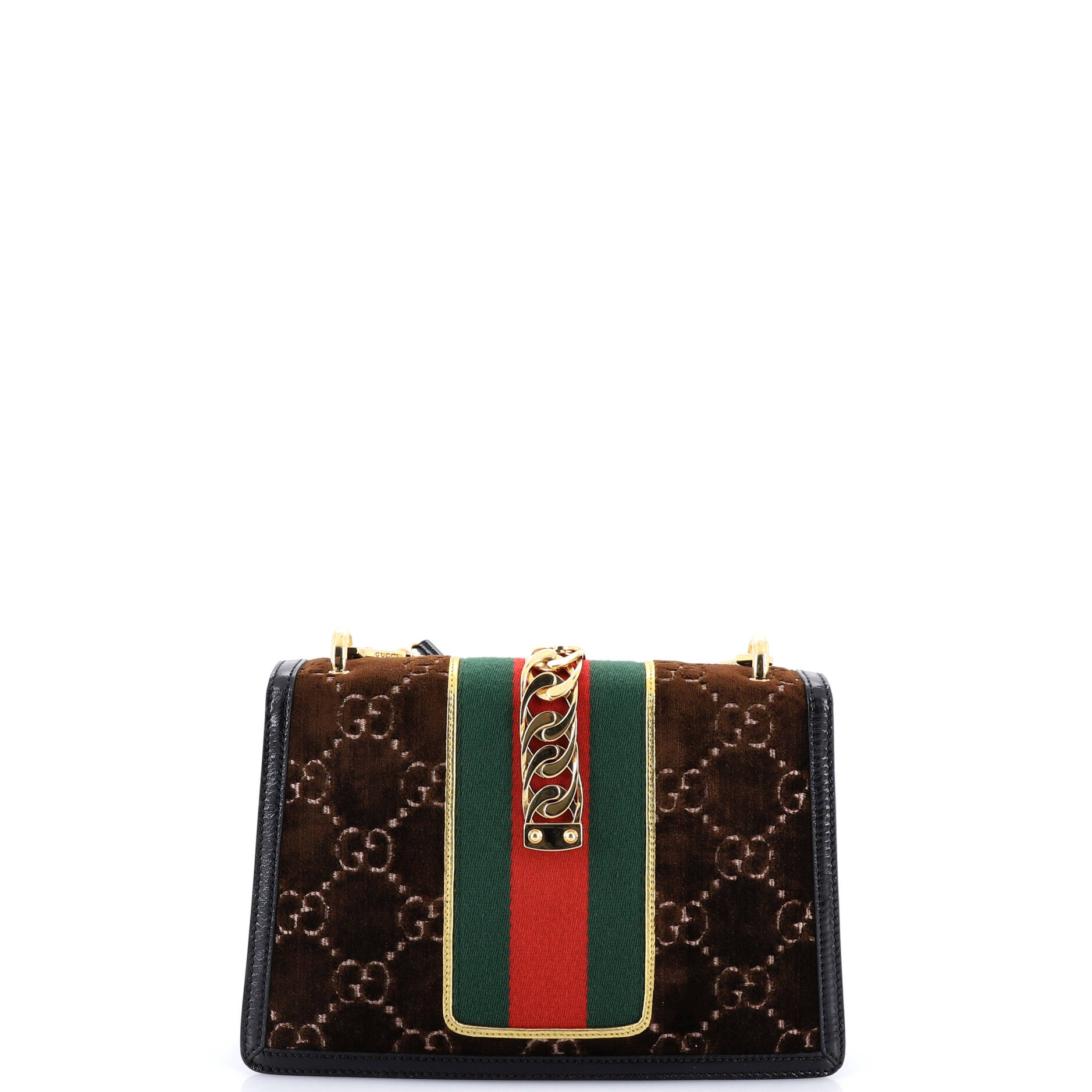 Sylvie Shoulder Bag GG Velvet Small