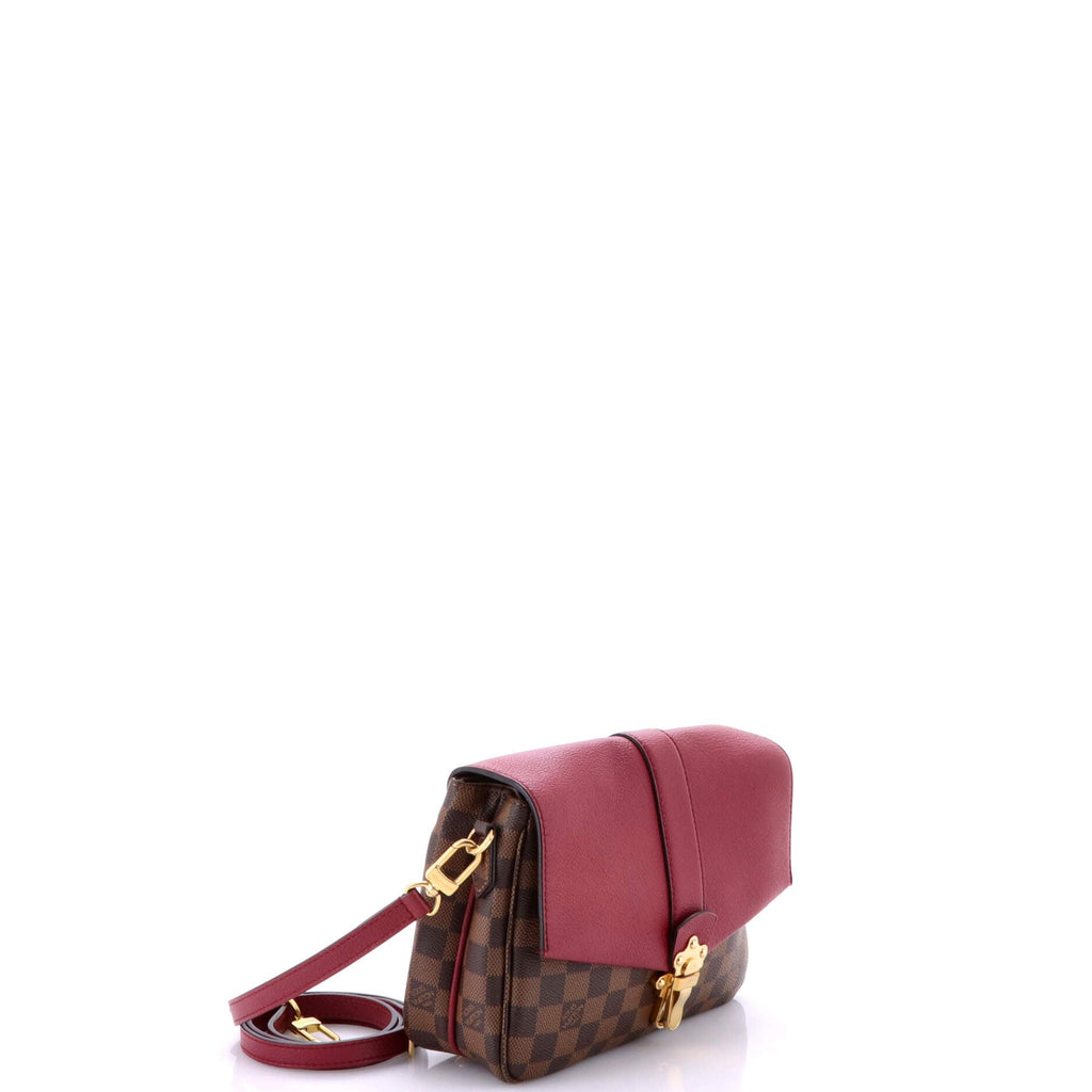 Clapton Handbag Damier and Leather PM