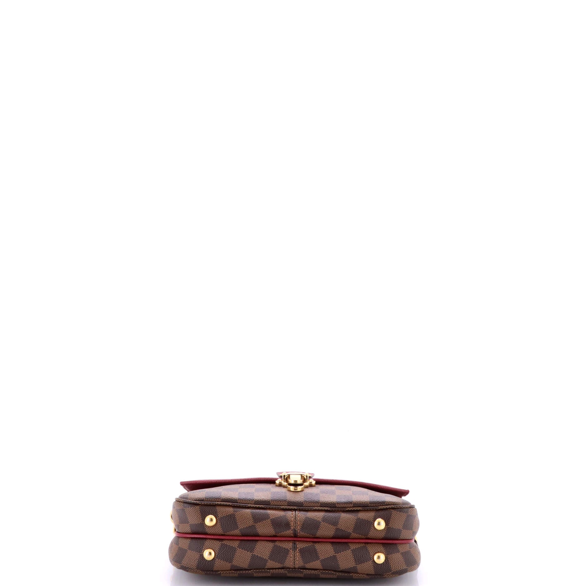Clapton Handbag Damier and Leather PM