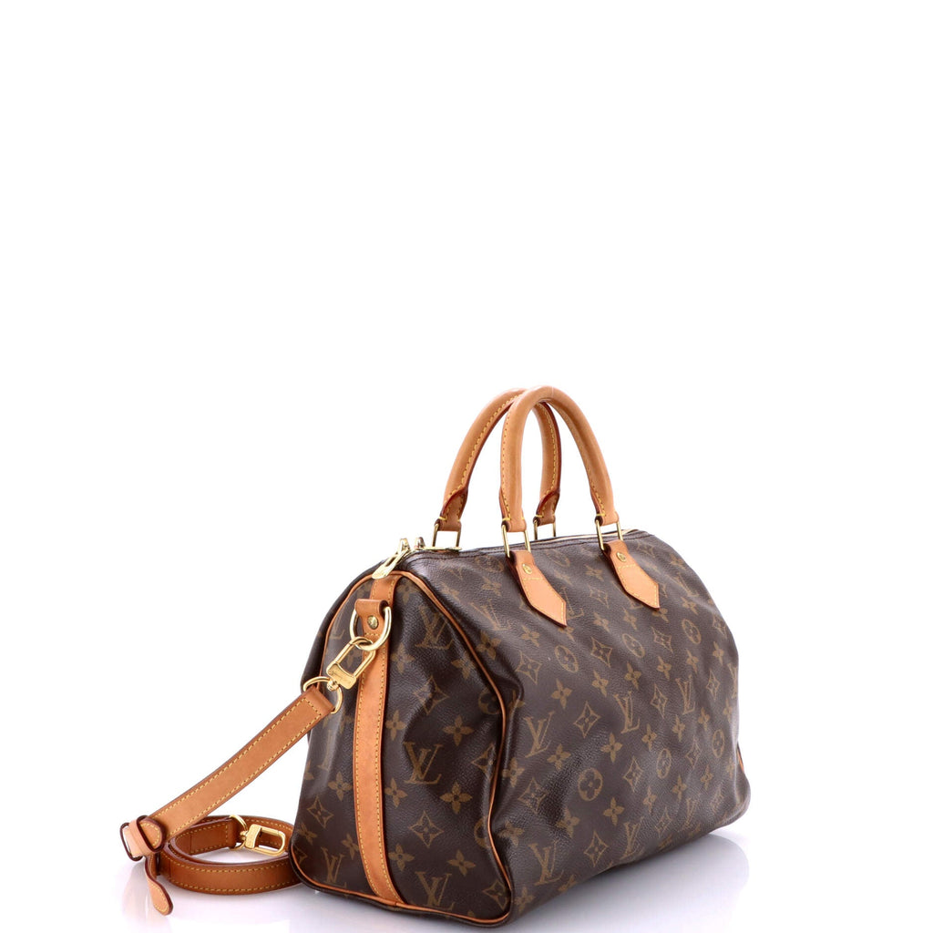 Speedy Bandouliere Bag Monogram Canvas 30