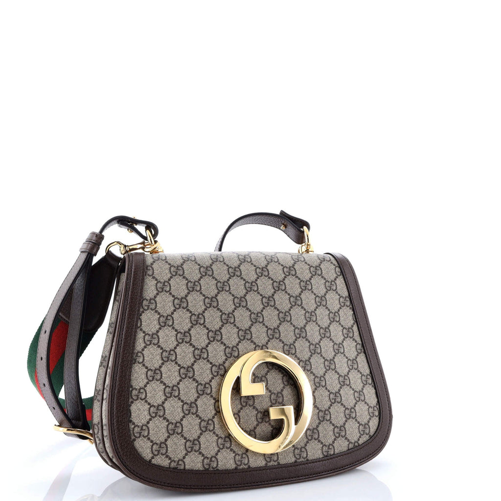 Blondie NM Top Handle Bag GG Coated Canvas Medium