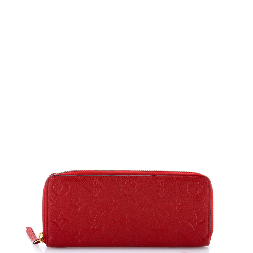 Clemence Wallet Monogram Empreinte Leather