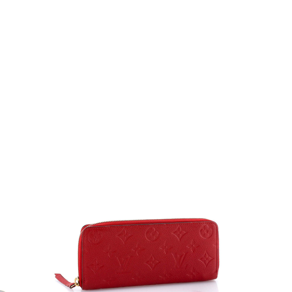 Clemence Wallet Monogram Empreinte Leather