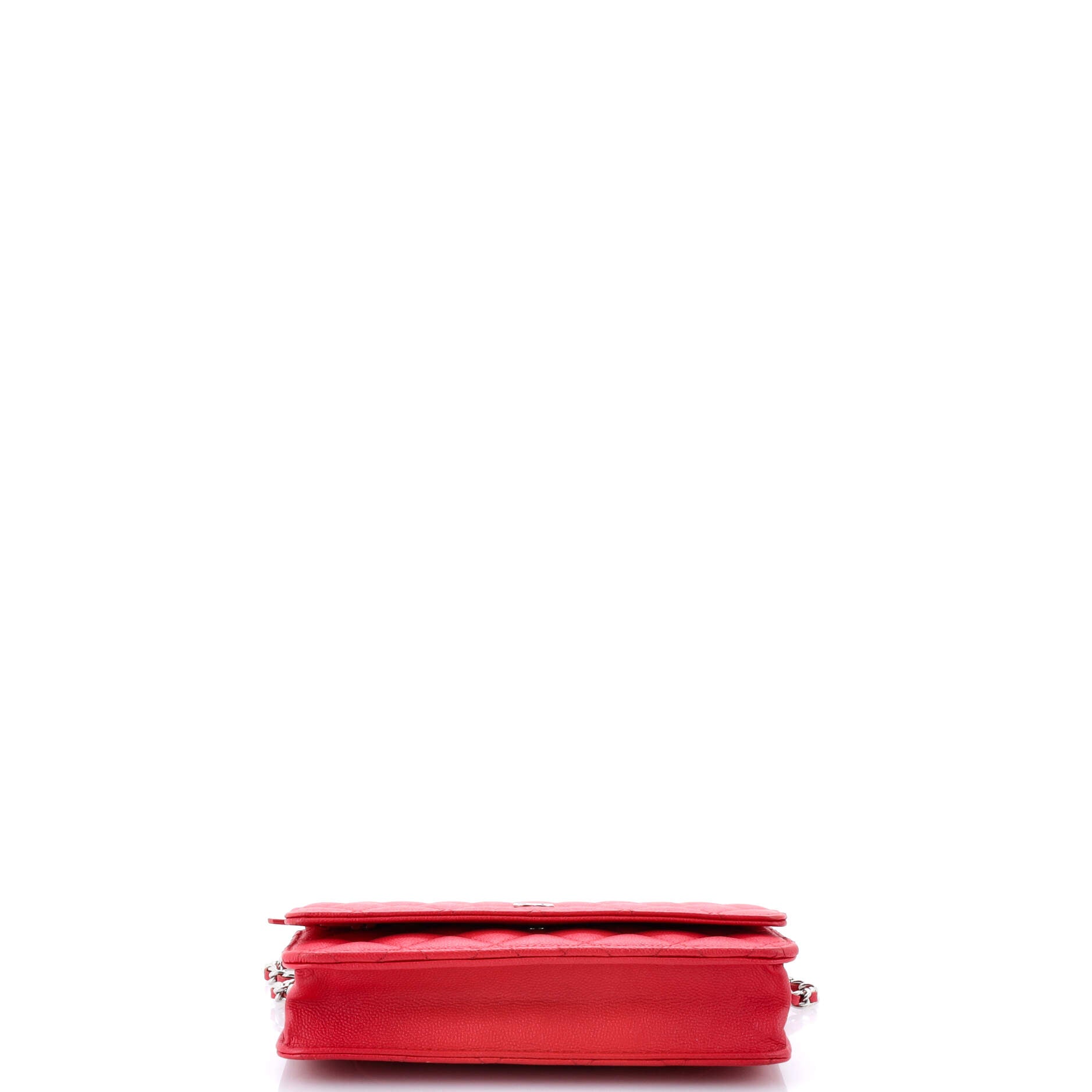 Wallet on Chain Quilted Caviar