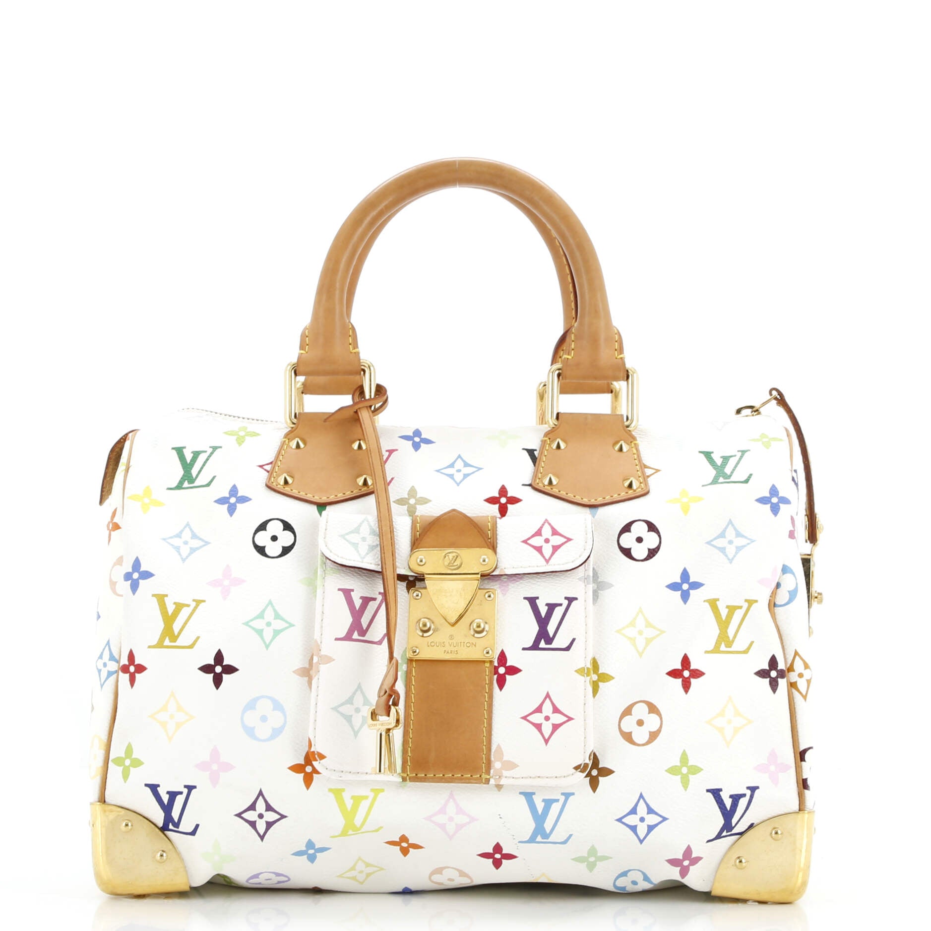 Speedy Handbag Monogram Multicolor 30