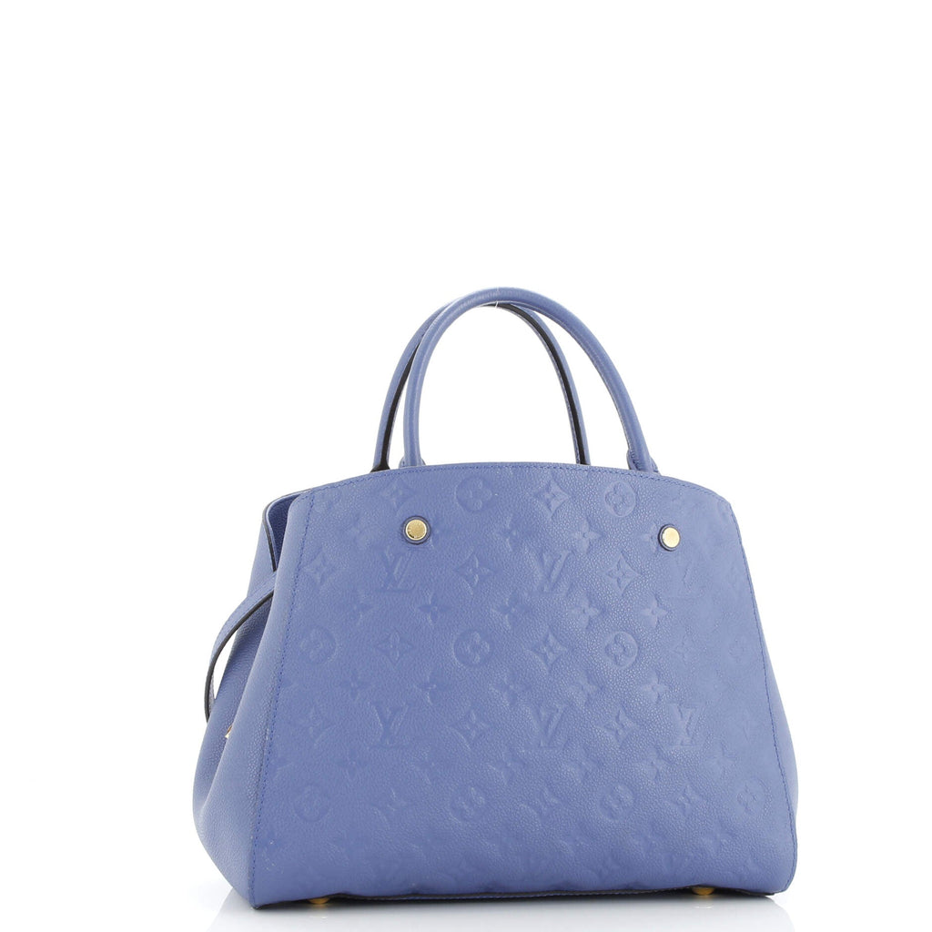 Montaigne Handbag Monogram Empreinte Leather MM