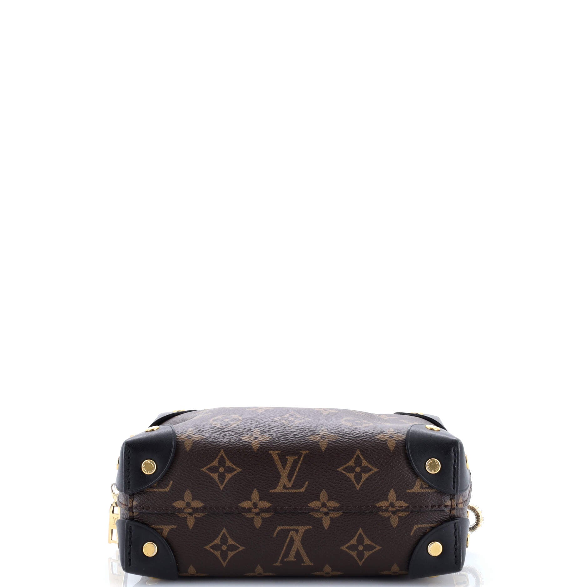 Petite Malle Souple Handbag Monogram Canvas