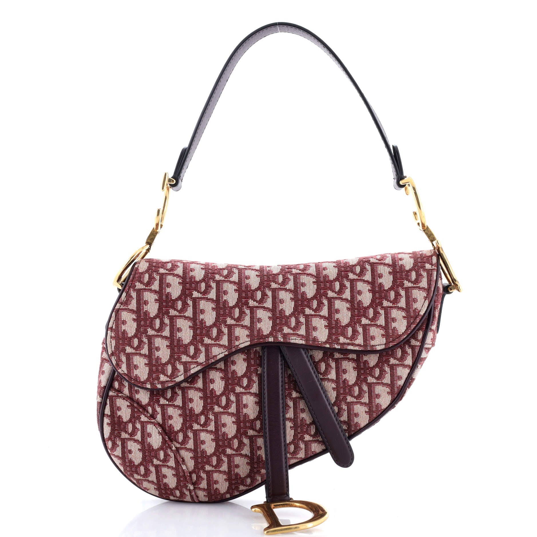 Saddle Handbag Oblique Canvas Medium