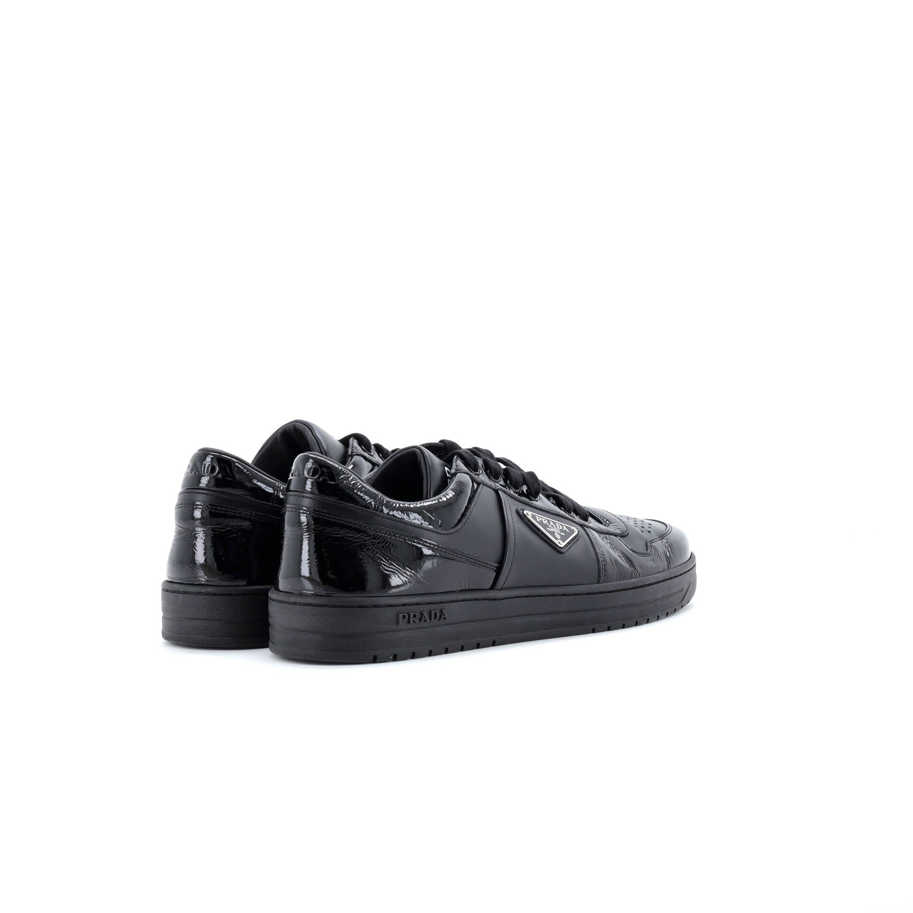 Men's Downtown Low-Top Sneakers Leather and Patent