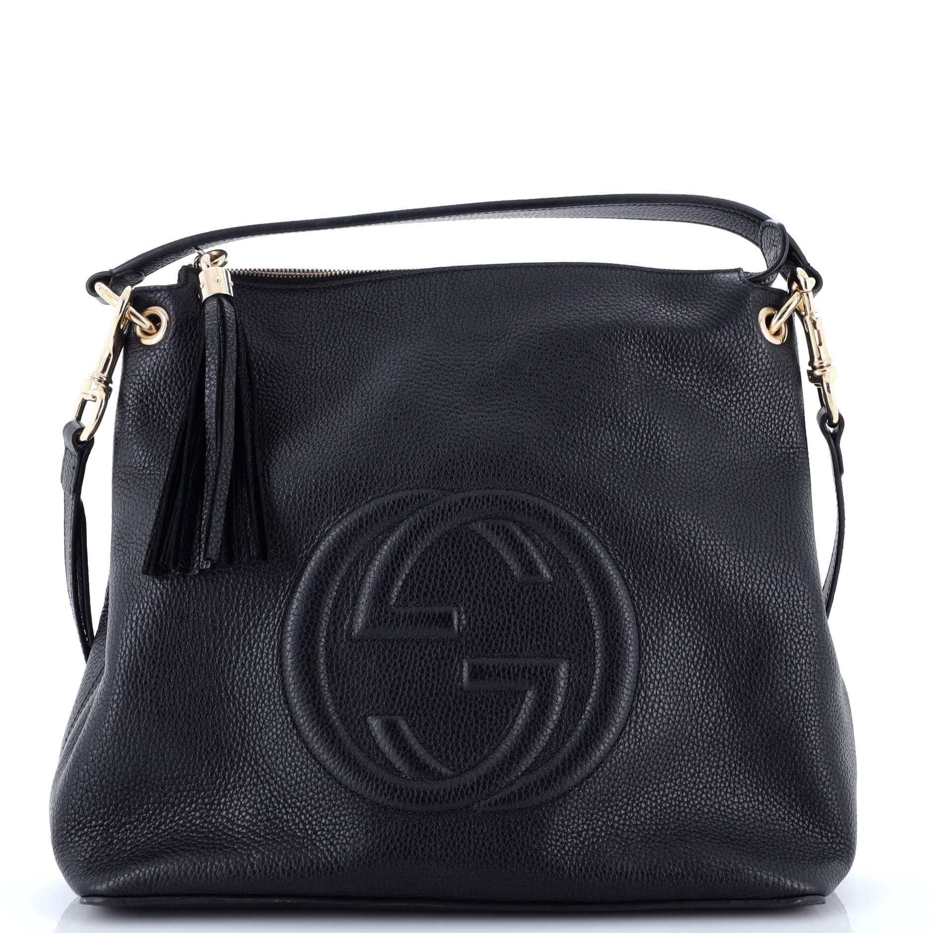 Soho Convertible Hobo Leather Large