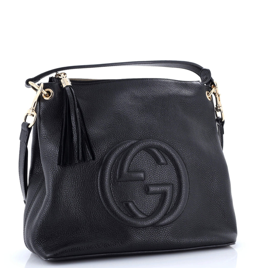 Soho Convertible Hobo Leather Large