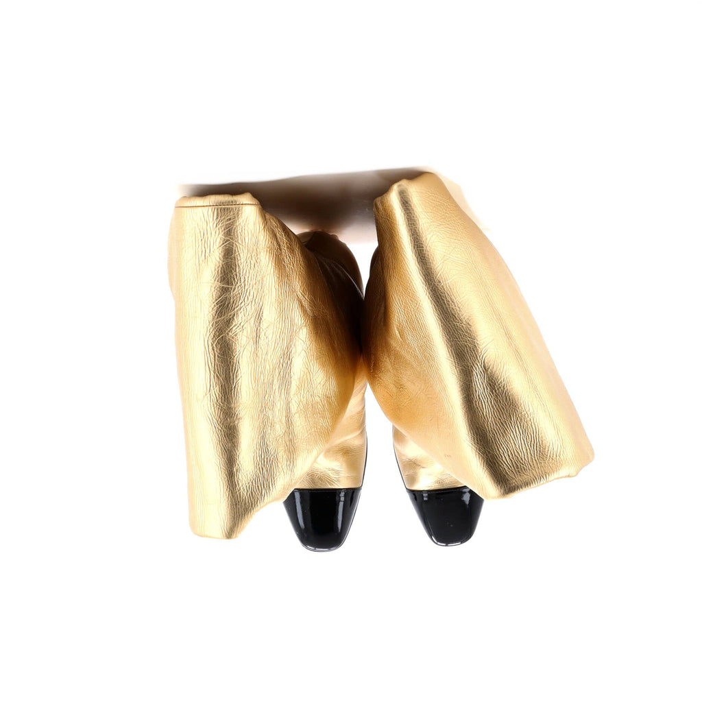 Women's Egyptian Thigh High Boots Embellished Leather