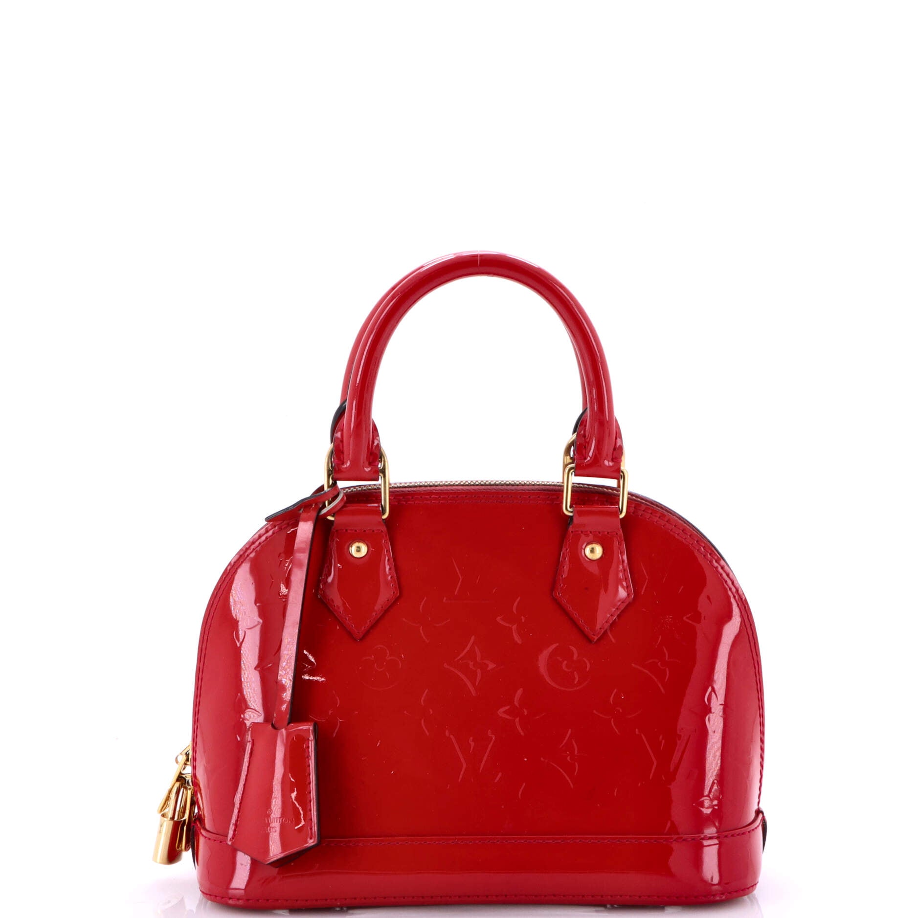 Alma Handbag Monogram Vernis BB