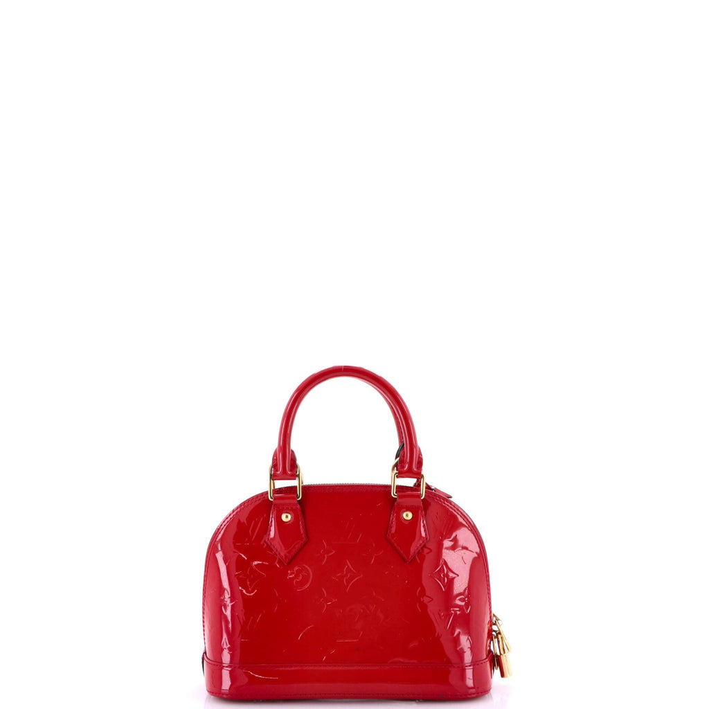 Alma Handbag Monogram Vernis BB