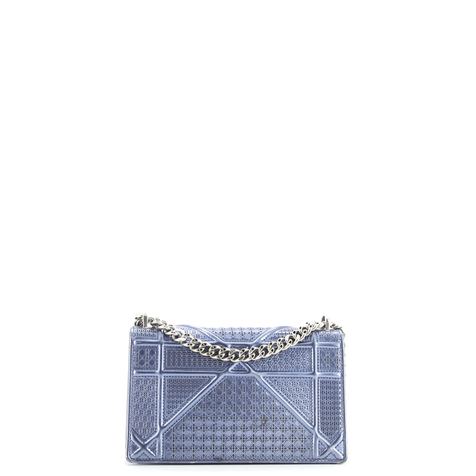 Diorama Flap Bag Cannage Embossed Calfskin Mini