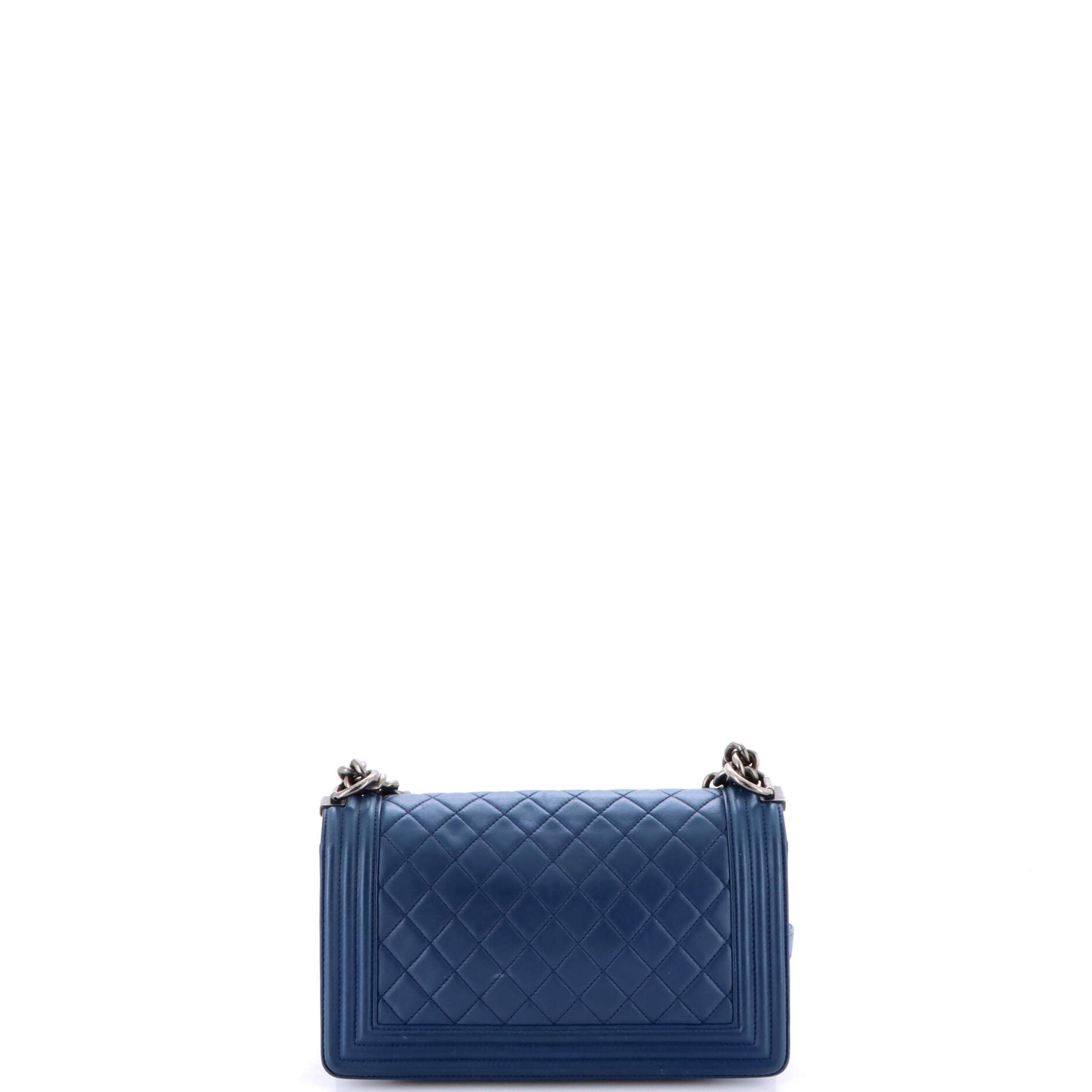 Boy Flap Bag Quilted Lambskin Old Medium