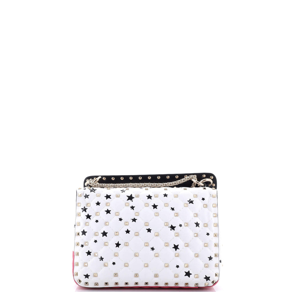 Rockstud Spike Flap Bag Quilted Leather Medium