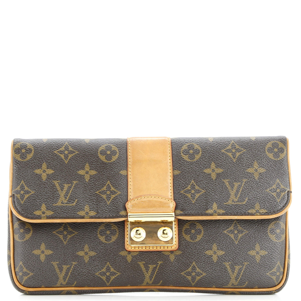 Sofia Coppola Slim Clutch Monogram Canvas